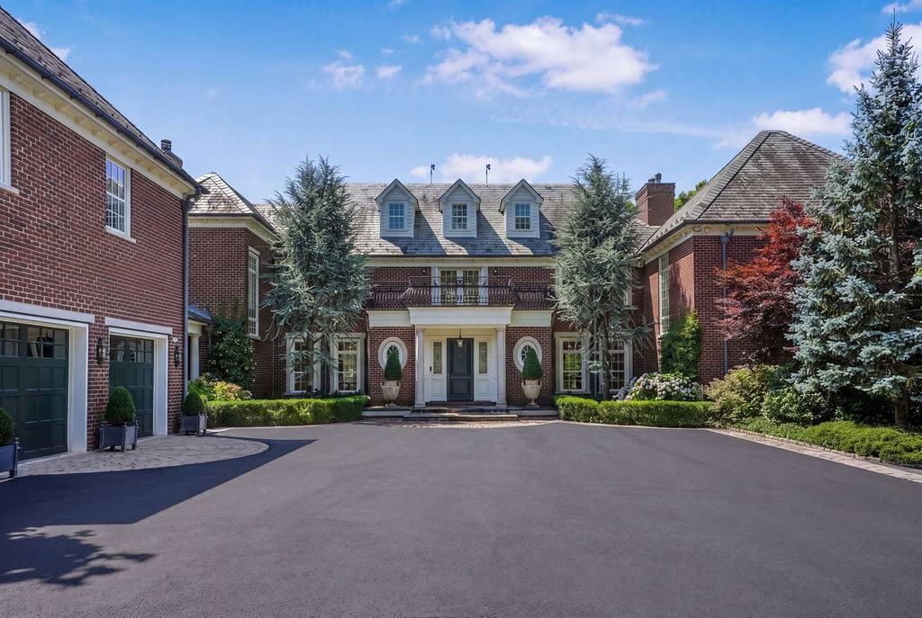 Gated Majestic Brick Manor,