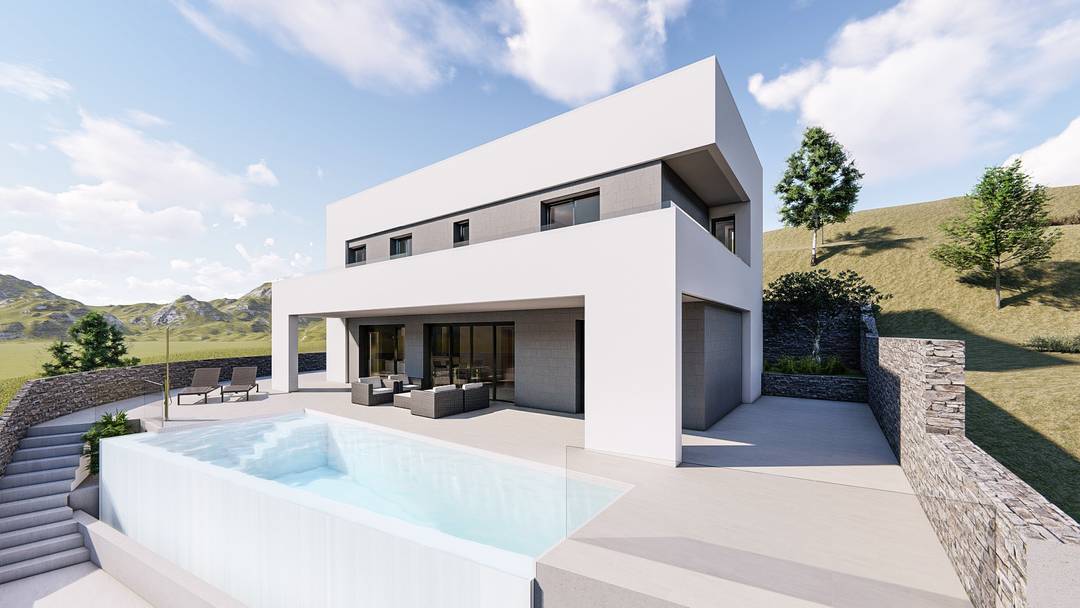 Exquisite 4 bedroom ocean view villa in a charming small Spanish town of Nerja