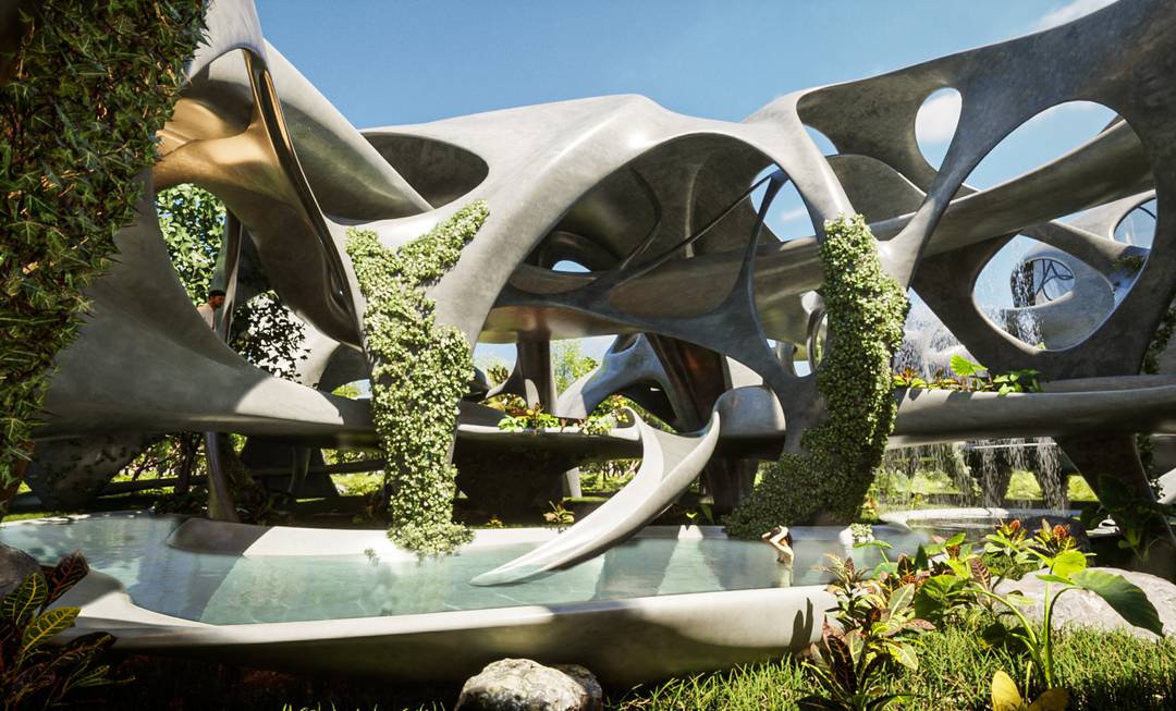 Villa Jade. A living sculpture by Roth Architecture