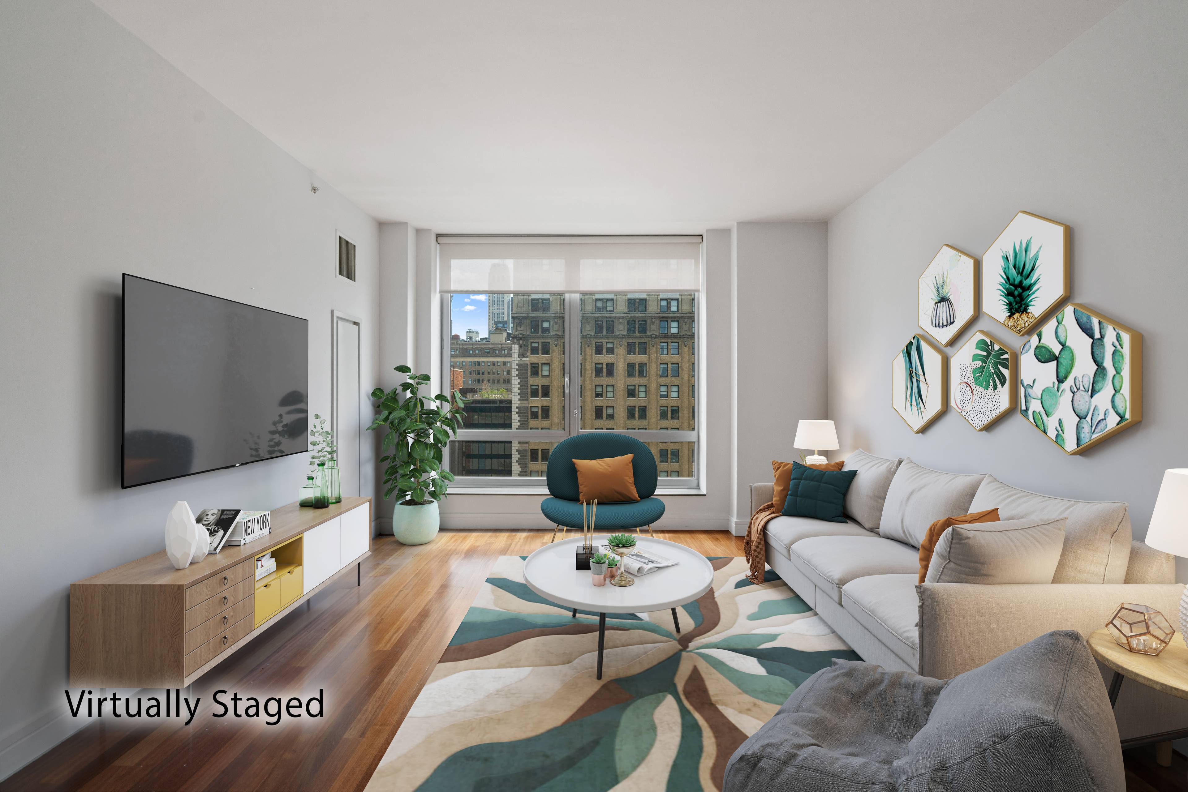 Massive 1 Bed/1.5 Bath in Battery Park City Condo