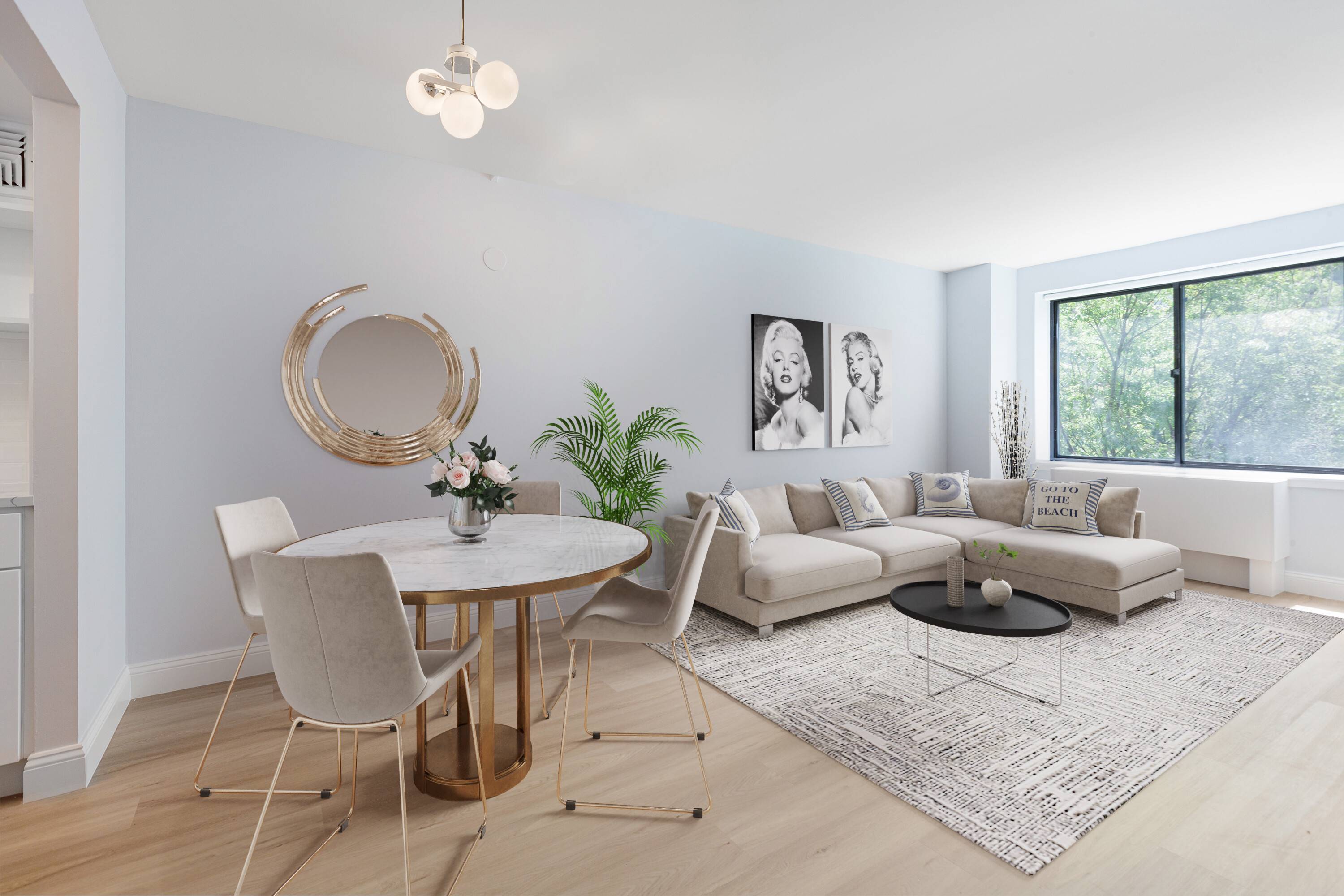 Sun-drenched South Facing Junior-One Bedroom in Battery Park City