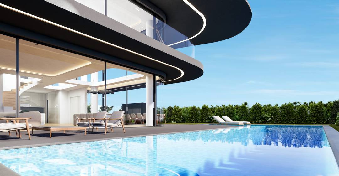 Grounf Floor and First Floor Private Entrance, Private Garden and Private Swimming Pool