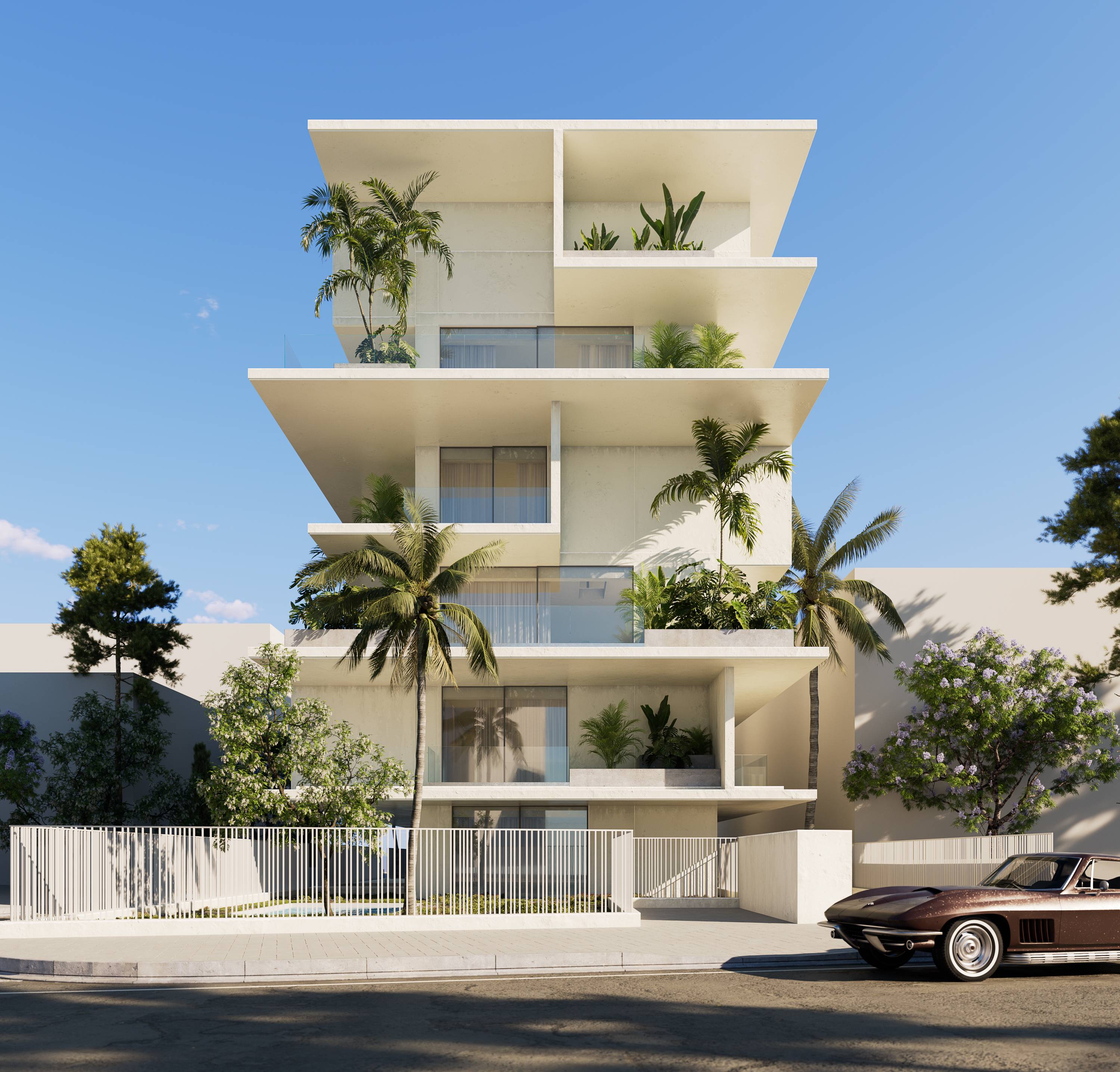 Sophisticated Apartment Building in Glyfada