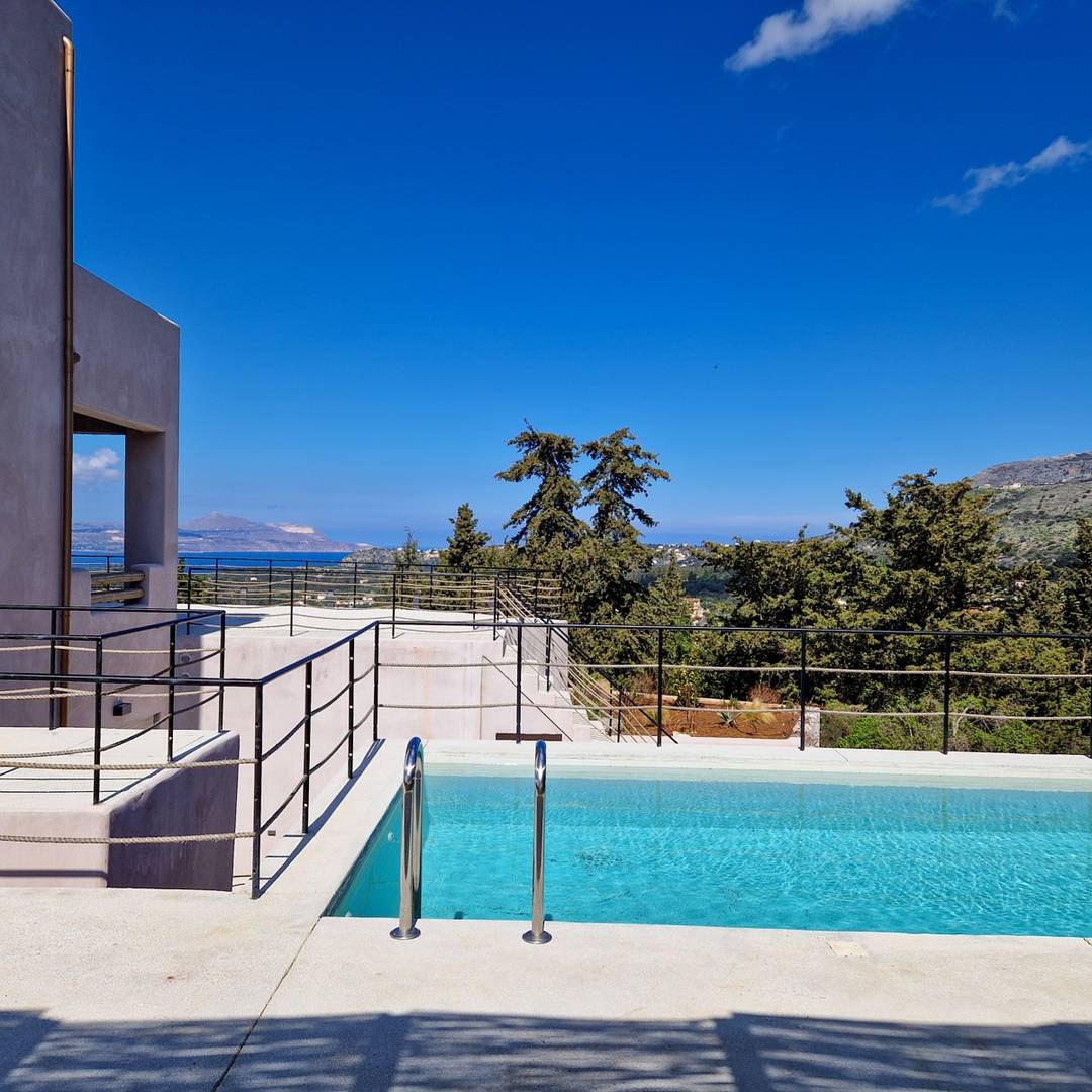 Newly Completed Modern Villa with Sea Views./ Gavalochori Apokoronas