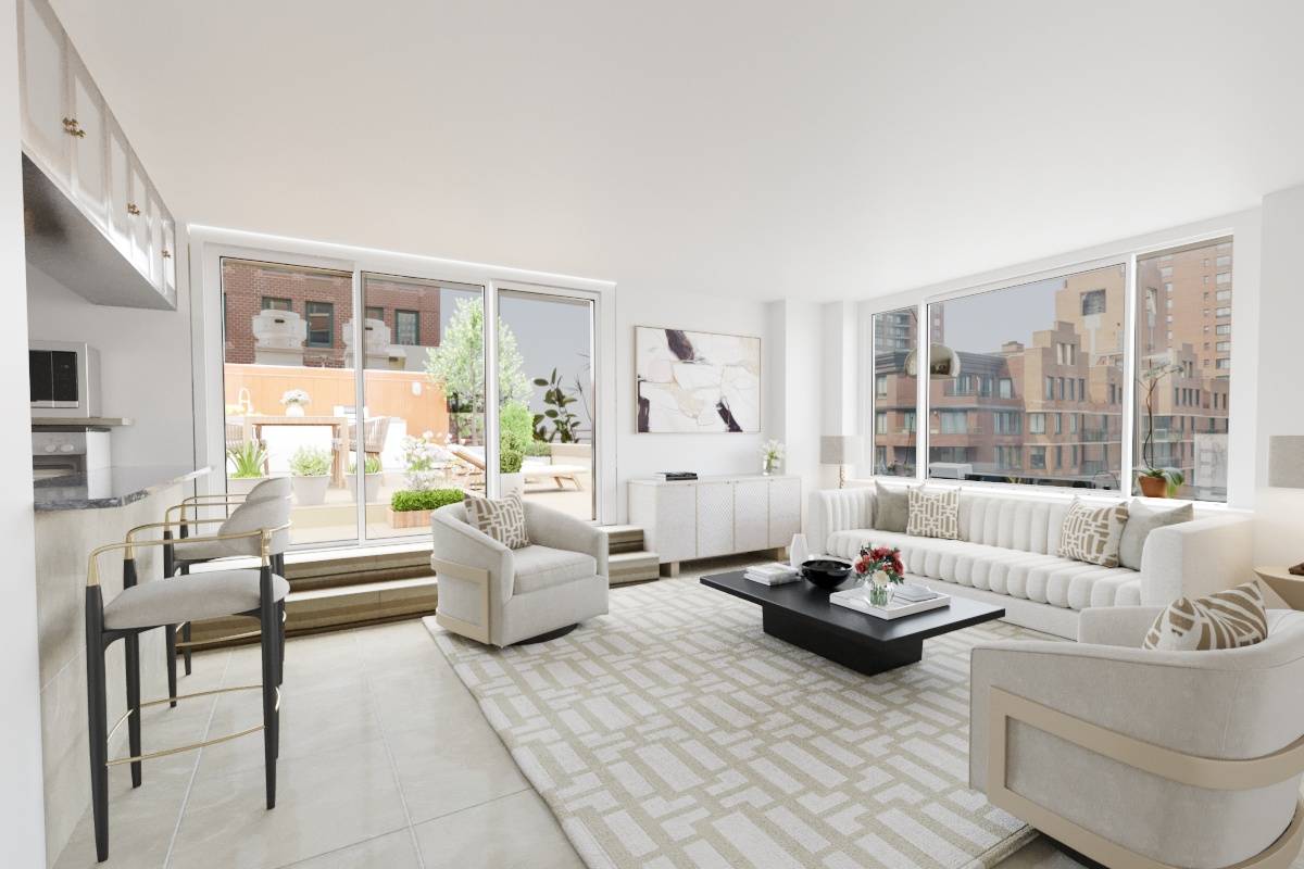 Eye popping 1221 Square Feet of  Out Door Space