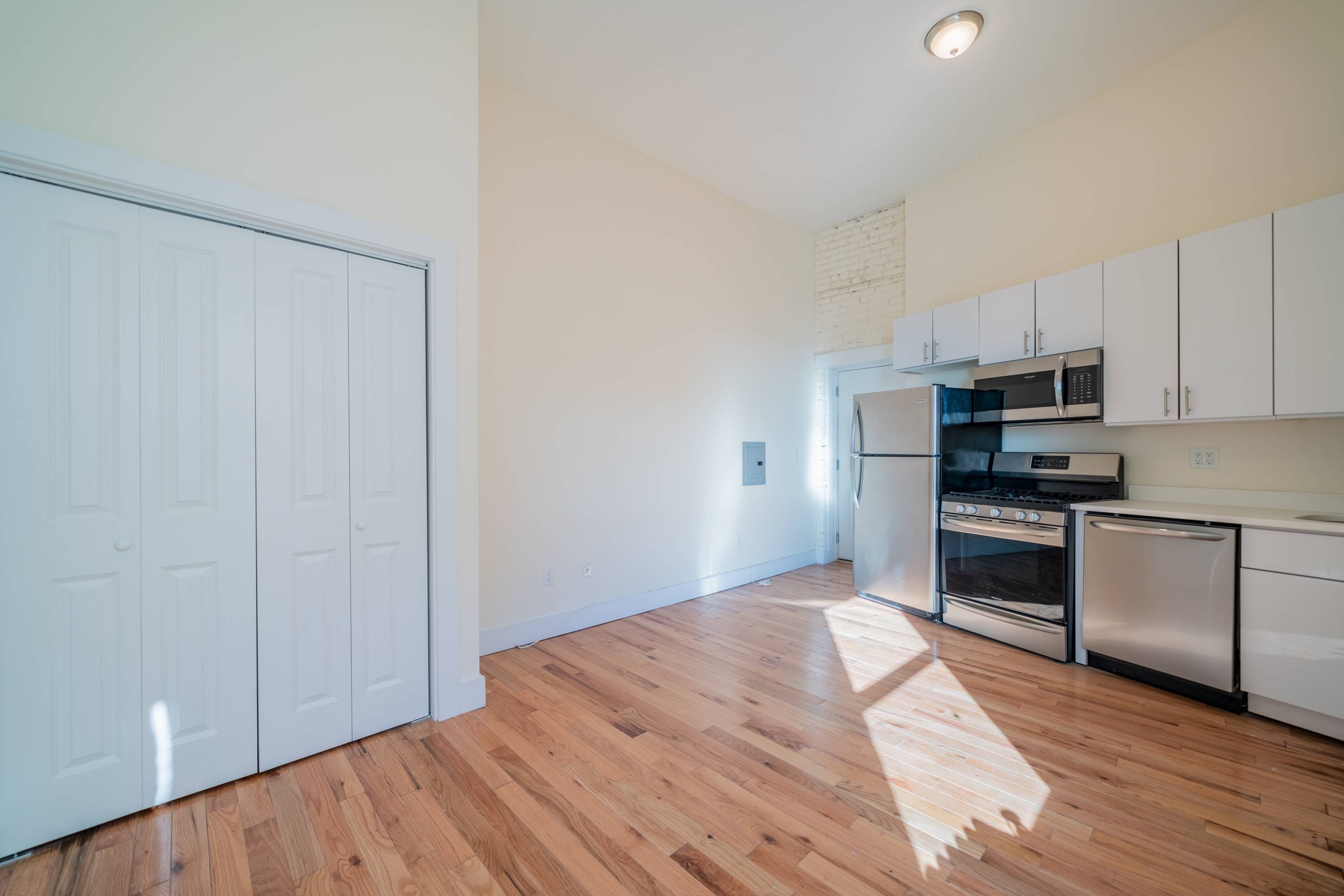 Studio - Stunning Renovated Studio in Prime Journal Square Location! Laundry on Site, Seconds to the Journal Square Path Transportation Center!