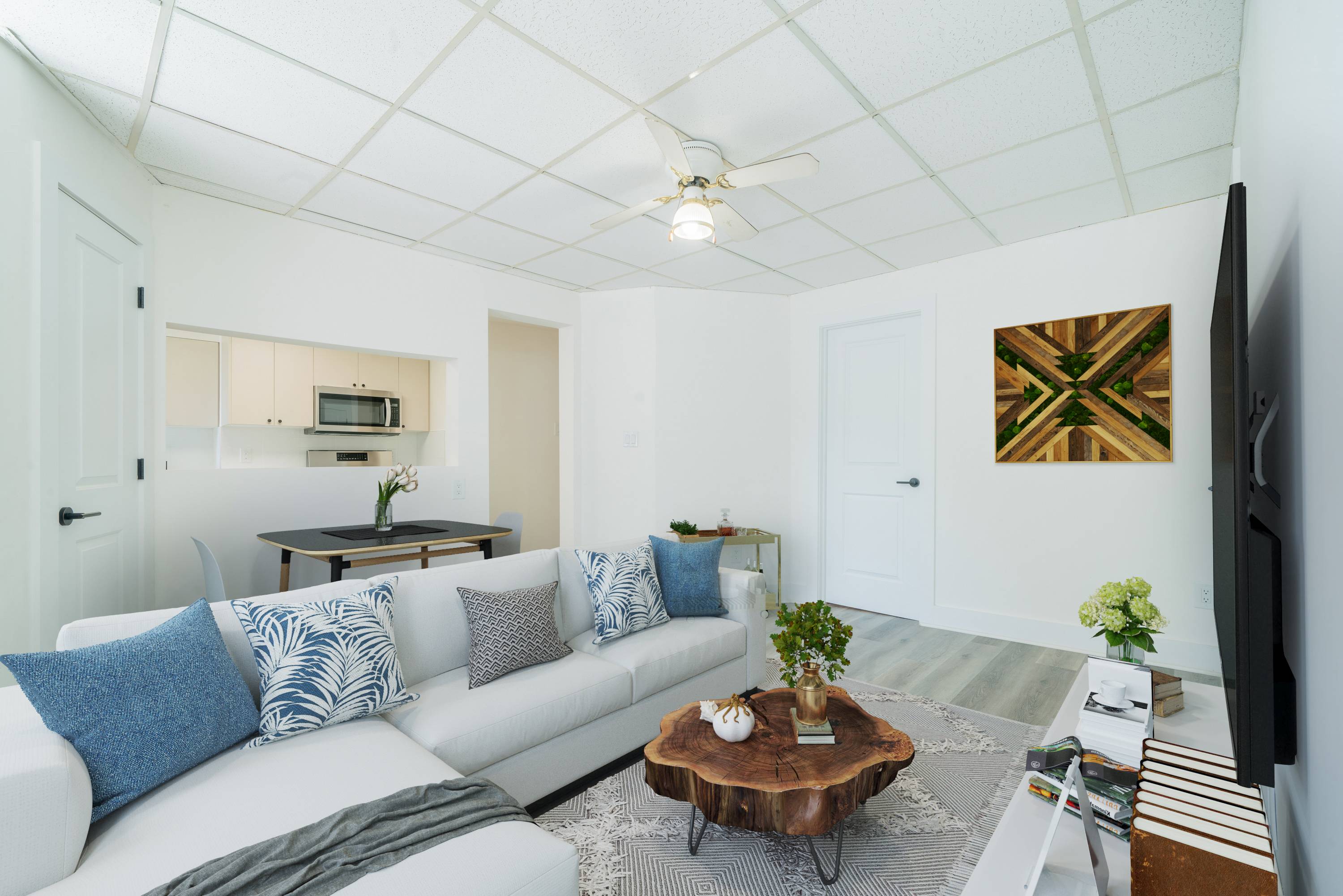 Brand New Renovation located in beautiful Downtown Hoboken!  2 Bedroom 1 Bath Apartment!