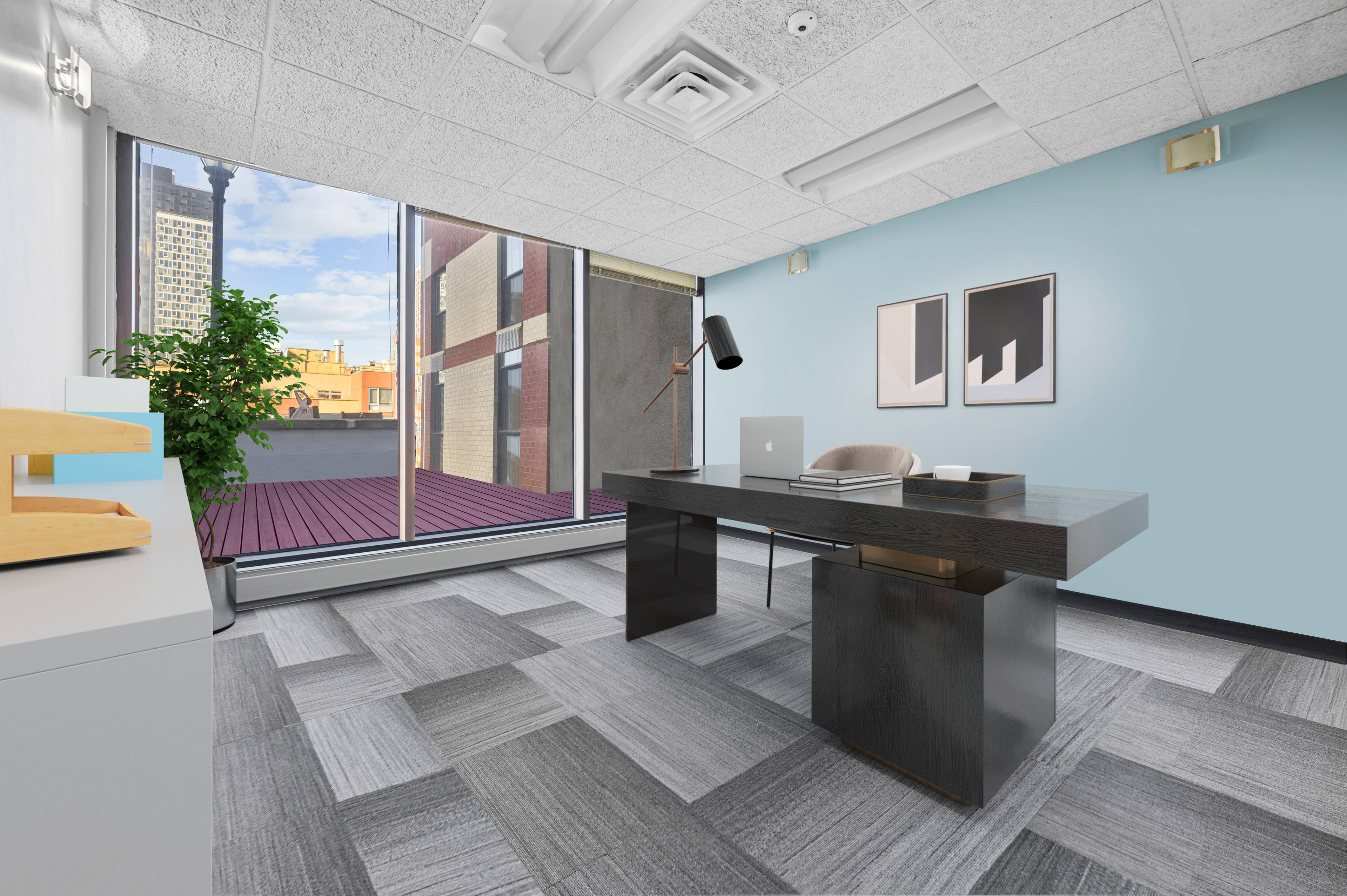 2,500 SF Office with Private Outdoor Space in the heart of Long Island City