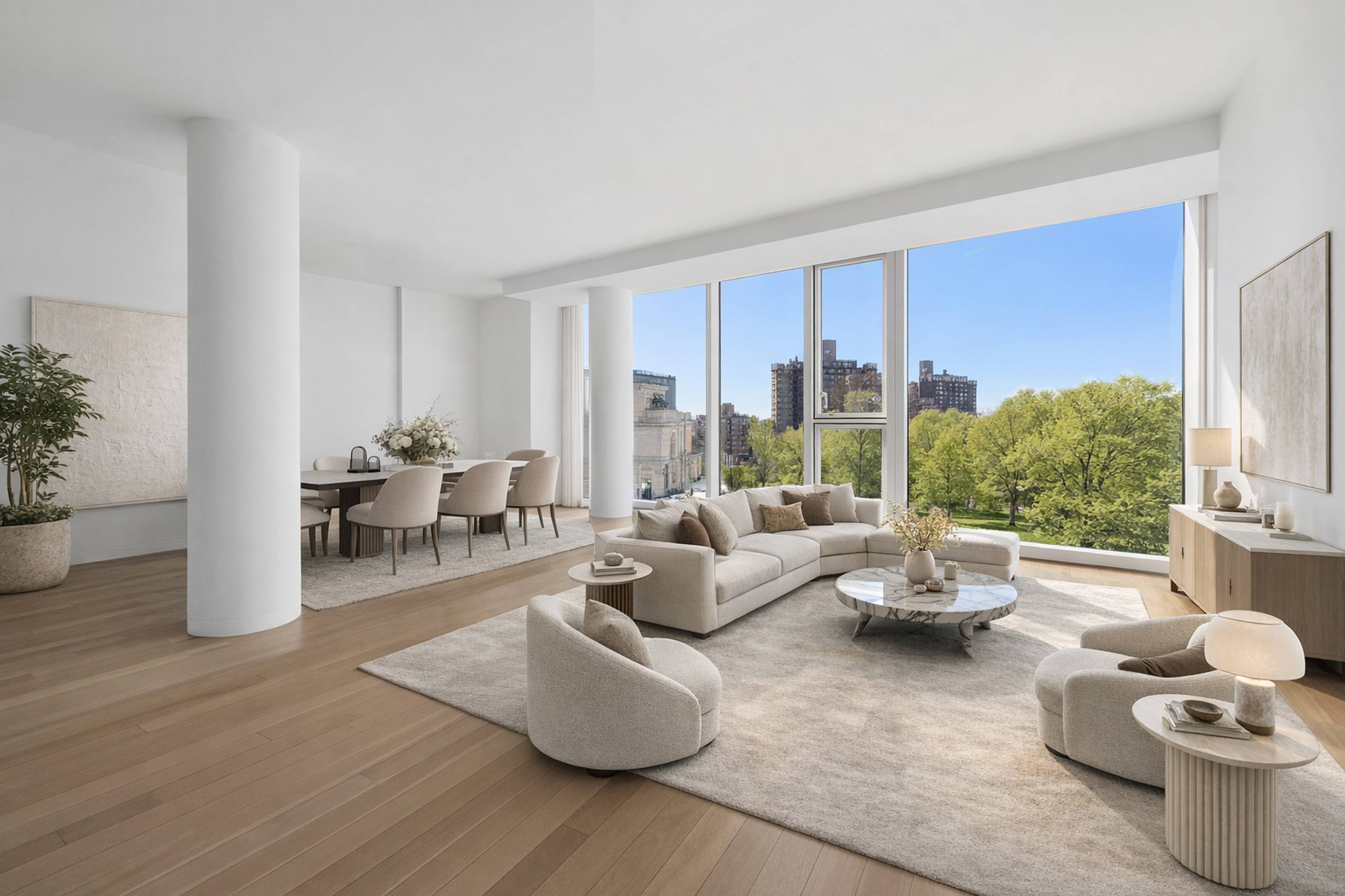 Parkfront Renovated 1 Bed + Home Office at 1 Grand Army Plaza