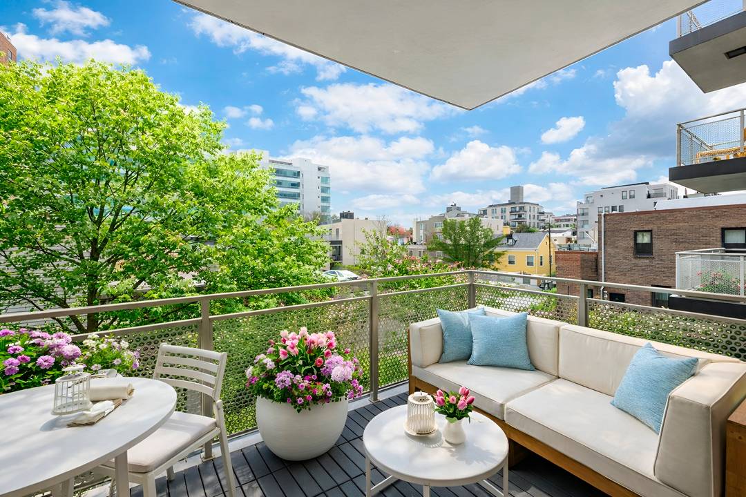 Luxury 3 Bedroom Condo with Key Locked Elevator and 2 Balconies in Williamsburg Brooklyn