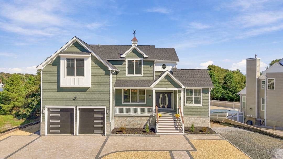New Construction Waterfront Living with Private Dock