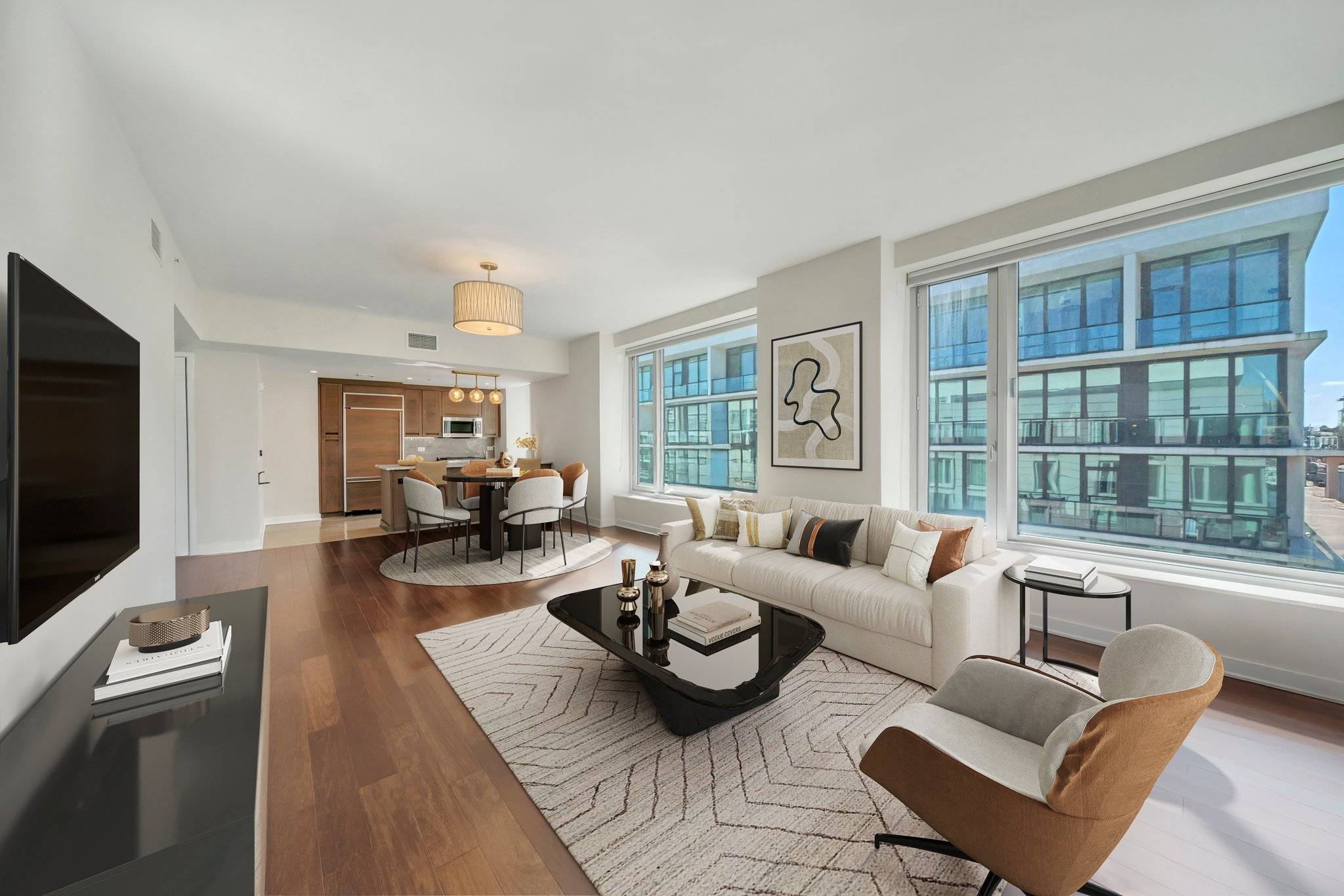 Luxury Corner Condo For Sale  2-Bedrooms 2 Bathrooms - Weehawken Waterfront Building