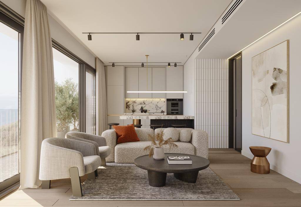 Luxury Penthouse Maisonette 4th&5th Floor, with panoramic seaviews & roof garden, in Voula