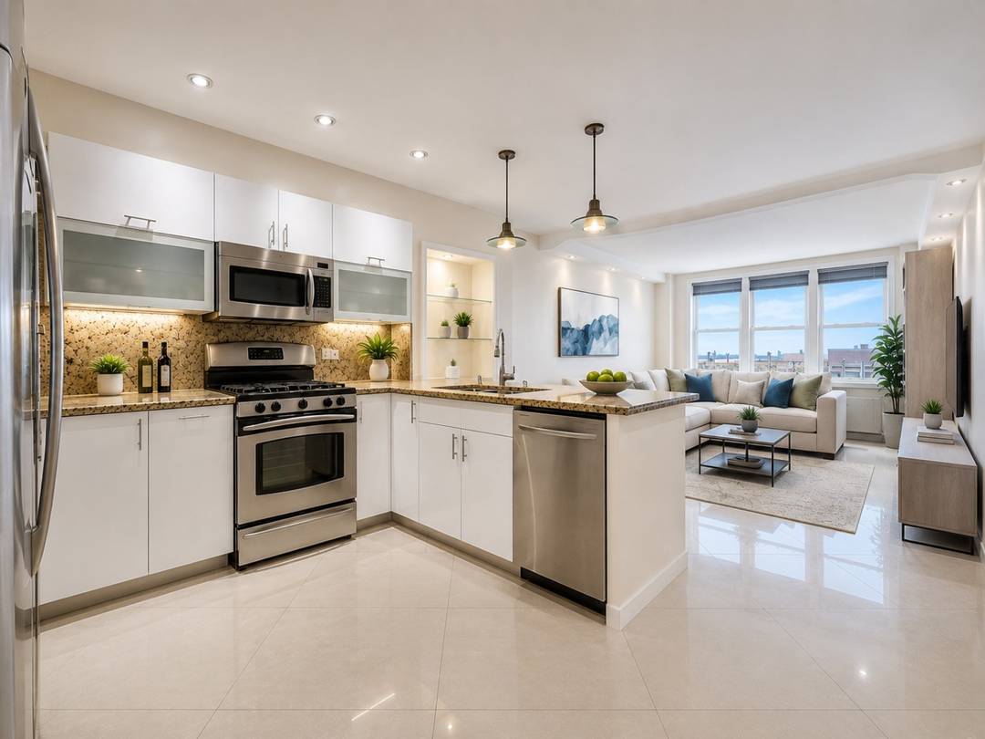 NYC Skyline Views | Condo-Style Kitchen | Laundry In Building | Close To All