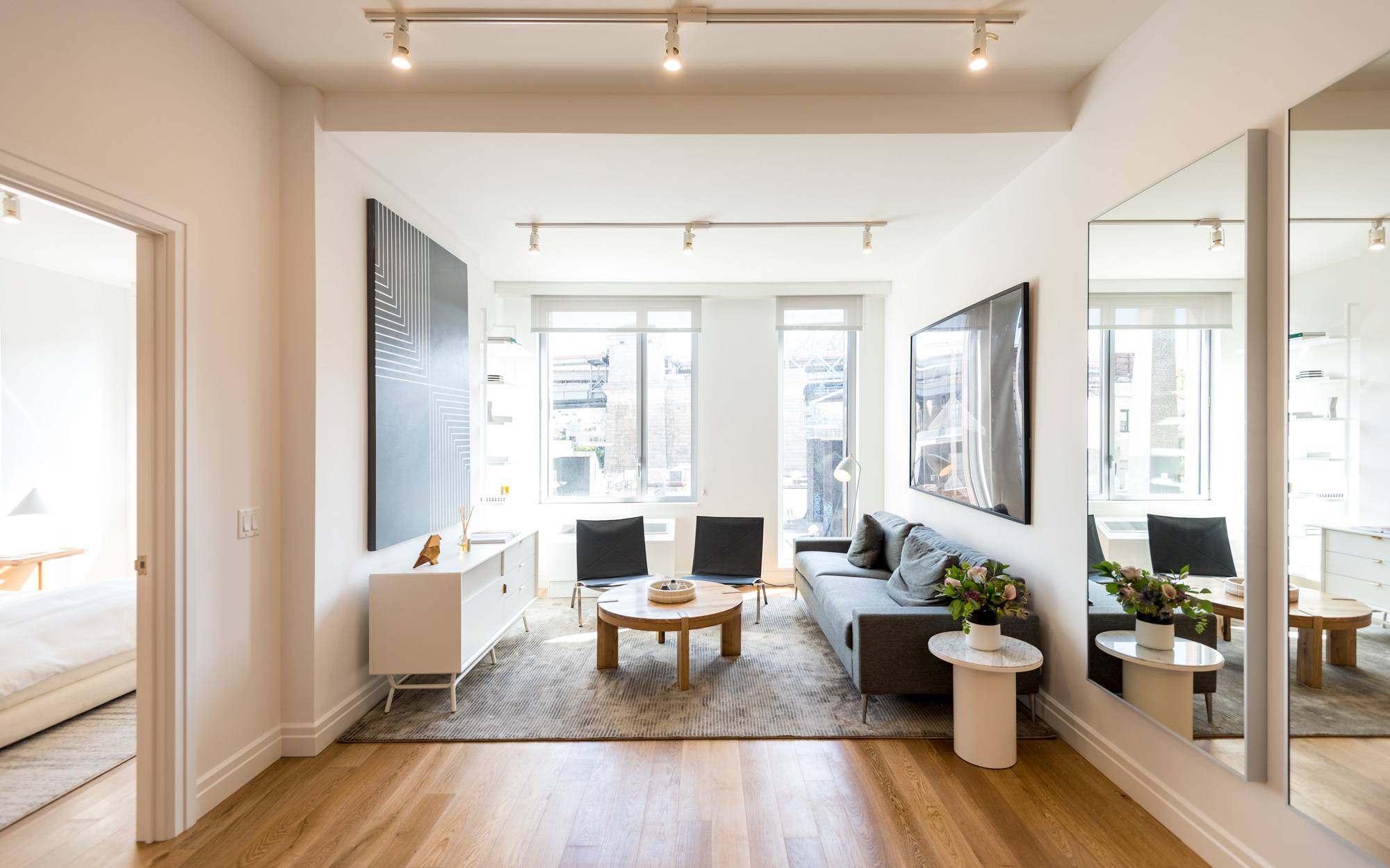 Sprawling East River Views in 1 BR w/ Open Kitchen, No Fee!