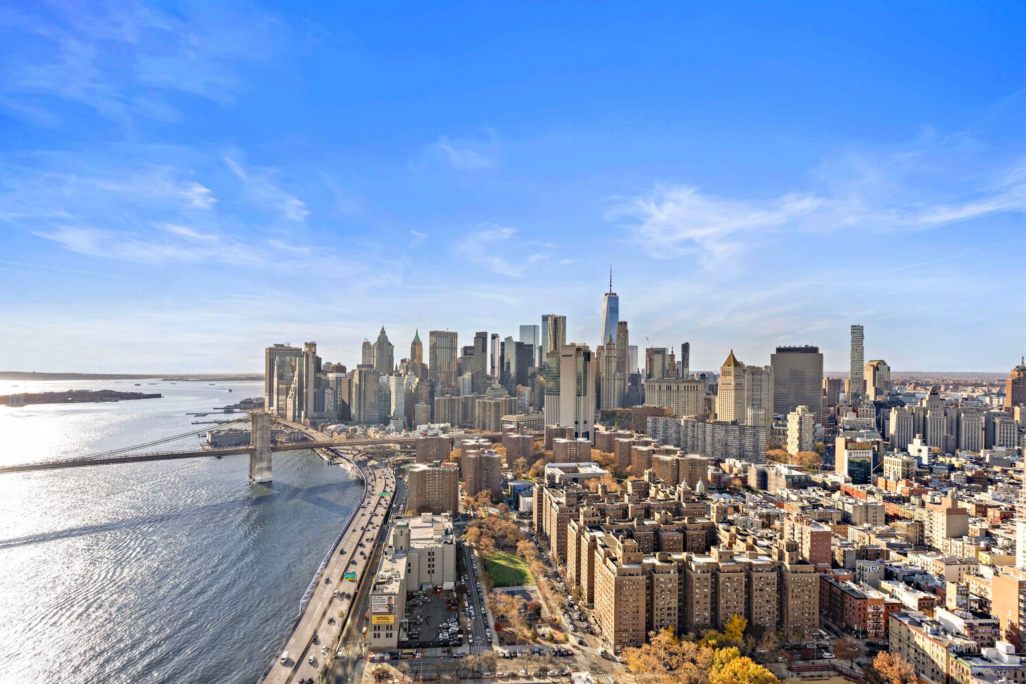 Skyline Views at the Luxurious One Manhattan Square | LES