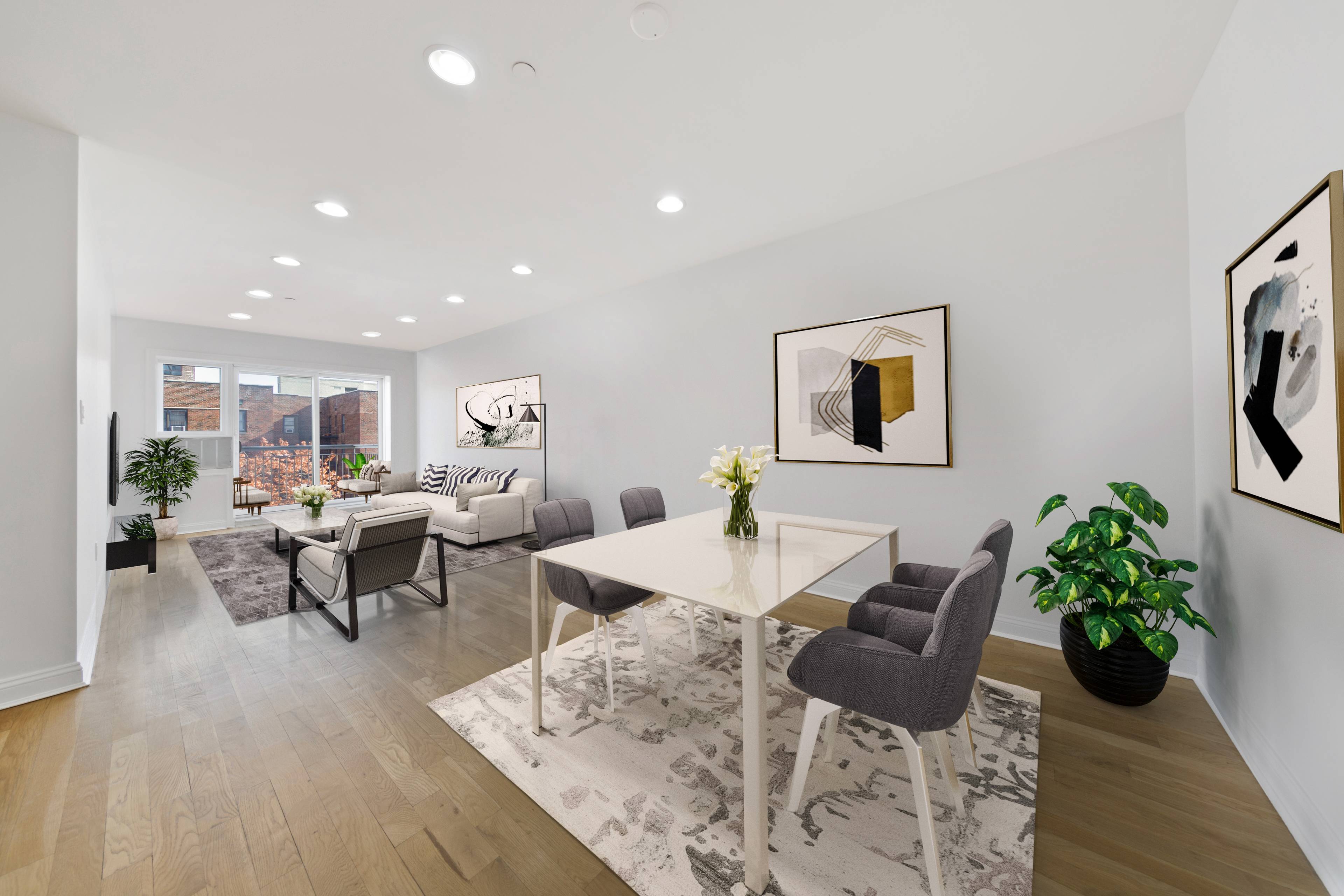 THE WATERFALLS ON OCEAN | SPRAWLING THREE BEDROOM WITH PRIVATE TERRACES | INDOOR DEEDED PARKING
