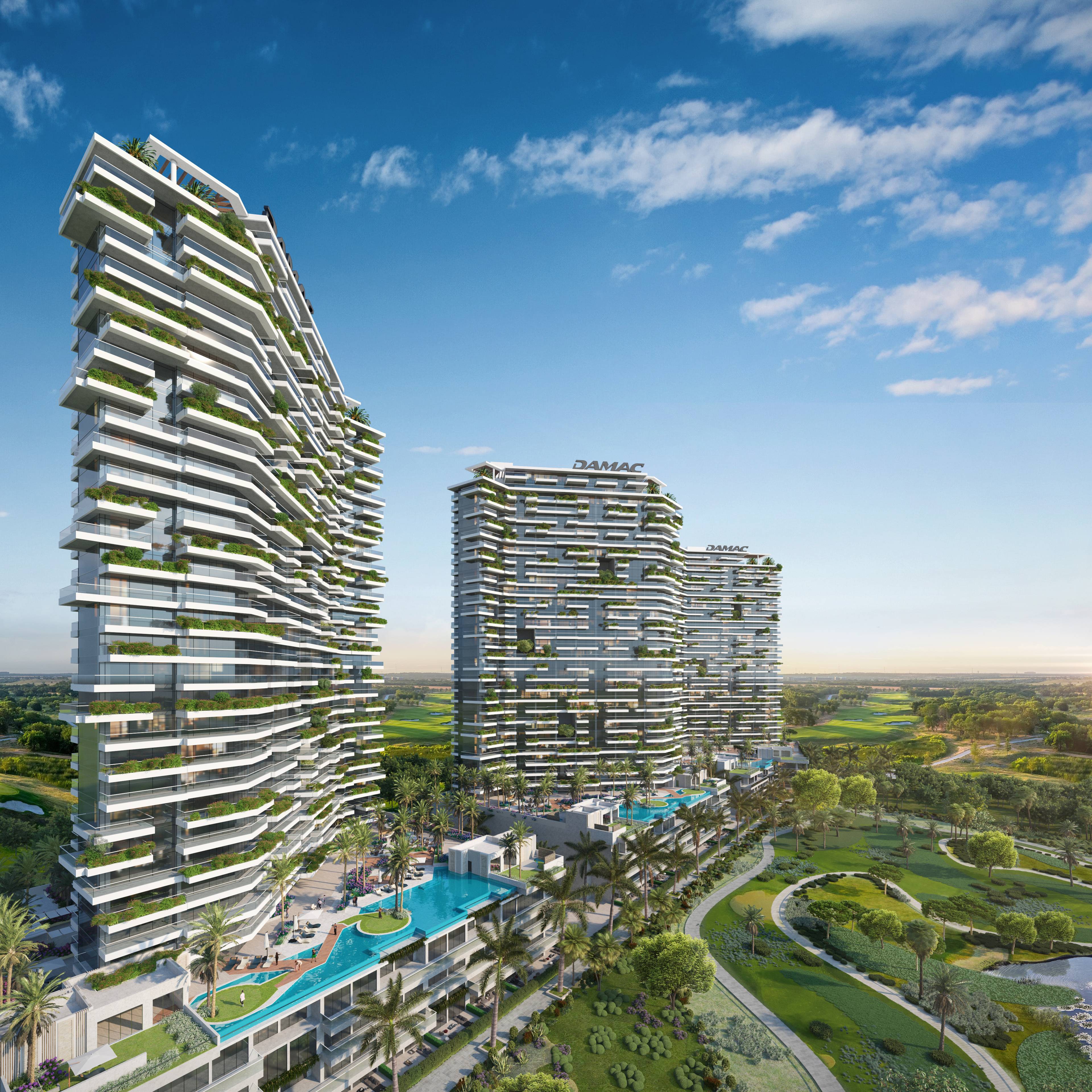 ELEGANT 2-BEDROOM GOLF COURSE VIEW APARTMENT IN GOLF GREENS, DAMAC HILLS – ANTICIPATED COMPLETION 2027