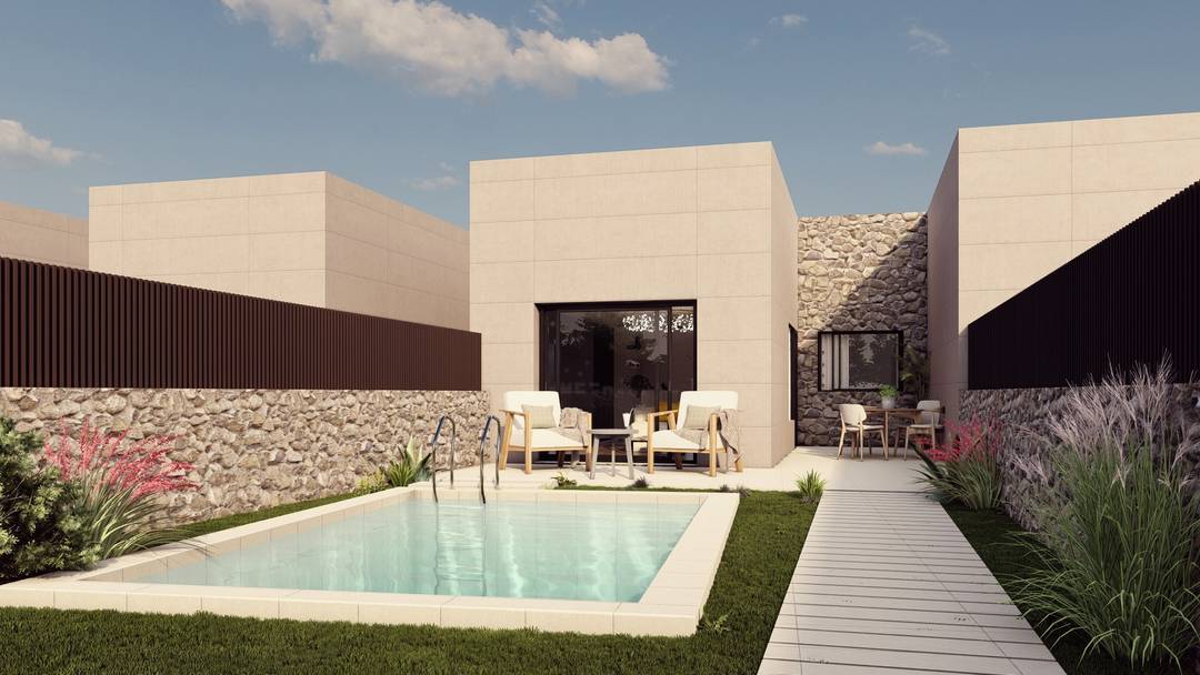 NEW BUILD SEMI-DETACHED VILLAS IN TORREGUIL, MURCIA