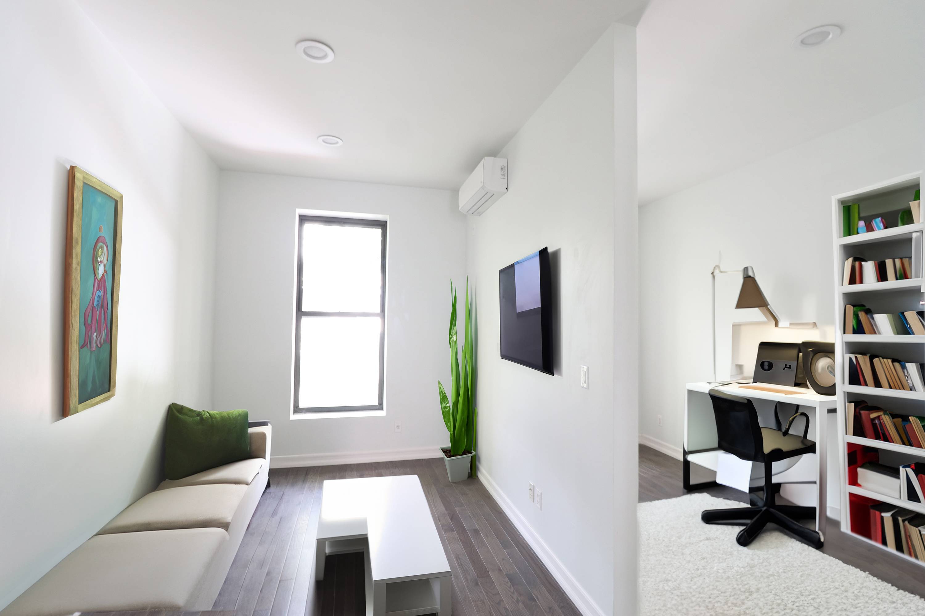 Sun-drenched Renovated One Bedroom + An office in Harlem