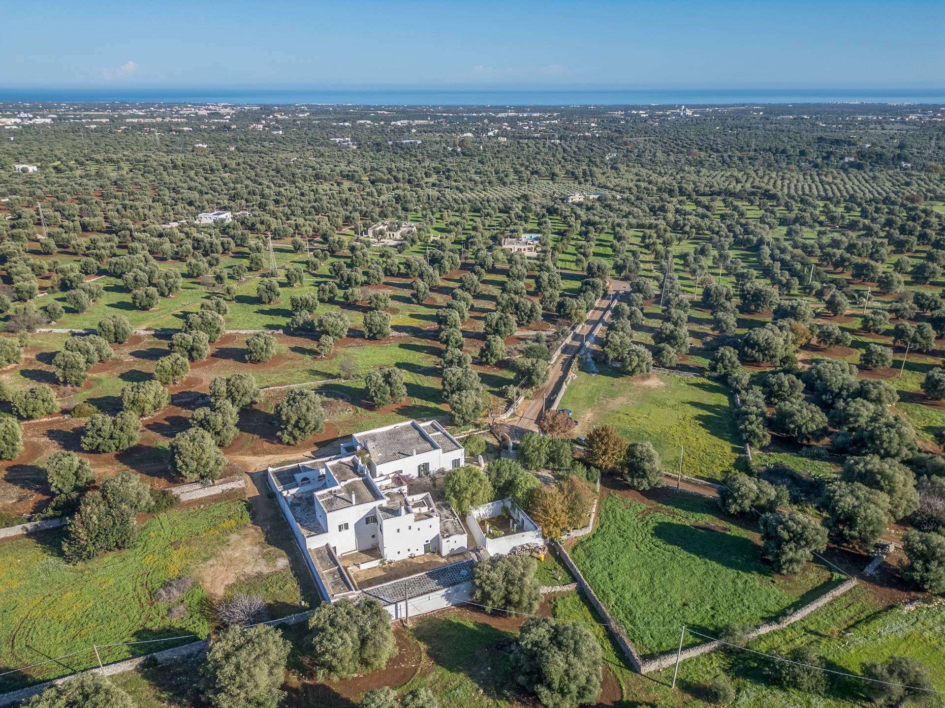 Masseria Notarangelo vista mare