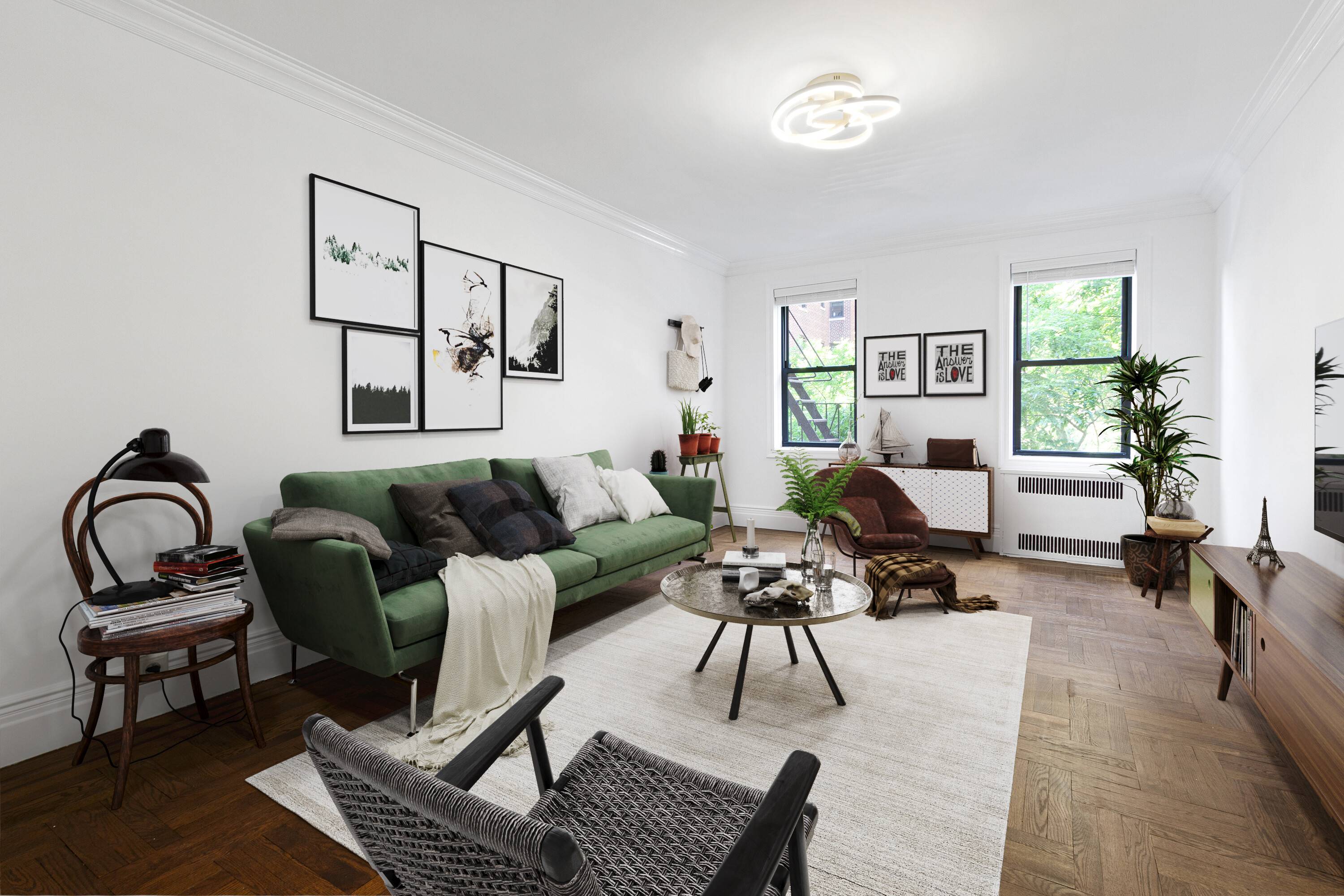 Fully Renovated Co-Op 1.5 Blocks From Train