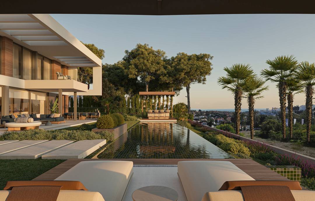 6 Bedroom Ocean View Signature Villa in Nueva Andalucia, Puerto Banus, Marbella