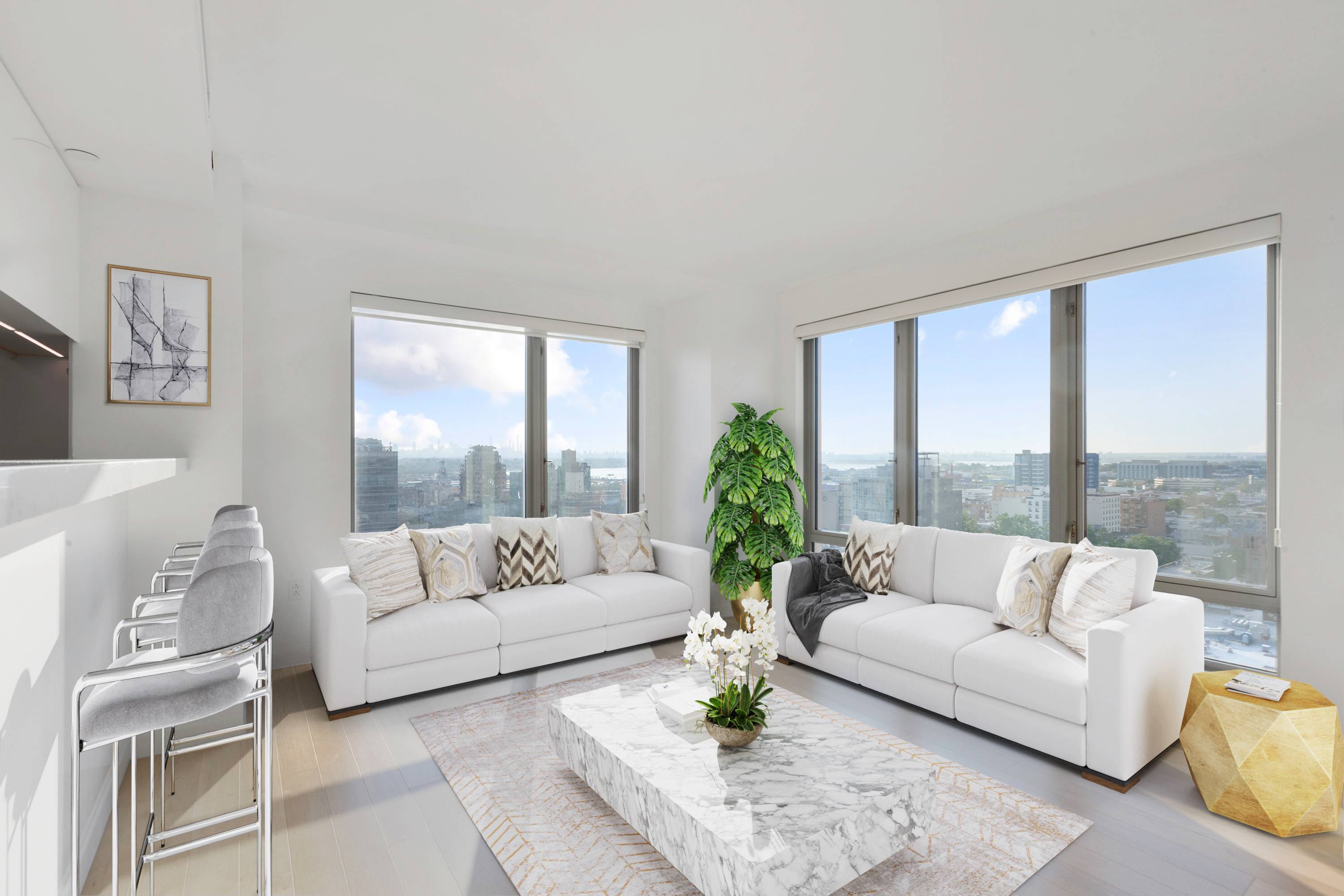 Flushing Commons - Corner 2 bedroom South - West Exposure Skyline Views - Downtown Flushing
