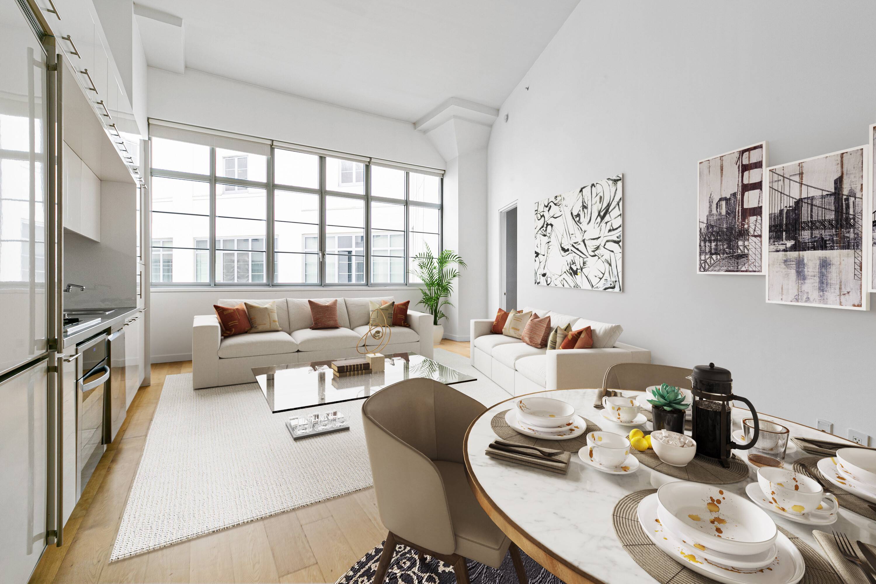 Spacious 1BR/1.5BA Loft at the Luxurious Arris Lofts Condominium
