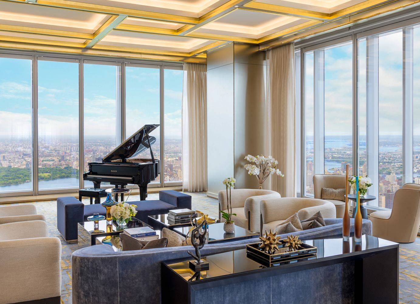 CENTRAL PARK TOWER | 77W | HALF FLOOR LUXURY LIVING IN MANHATTAN ON THE PARK