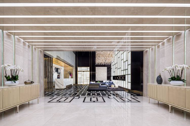 77E at Central Park Tower — Grand Salon Living in the Sky
