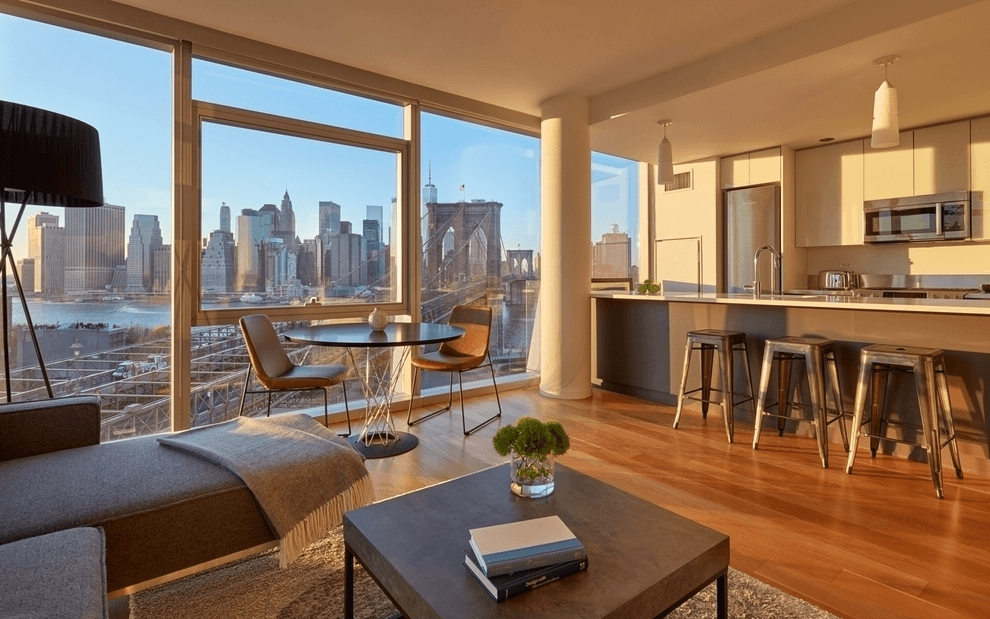 2 Bed/2 Bath Corner 2 Bedroom in DUMBO! No Fee!