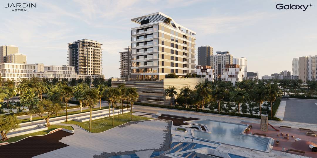 Spacious 2BR Haven in Jardin Astral: Luxury Living Amidst Greenery in Jumeirah Garden City