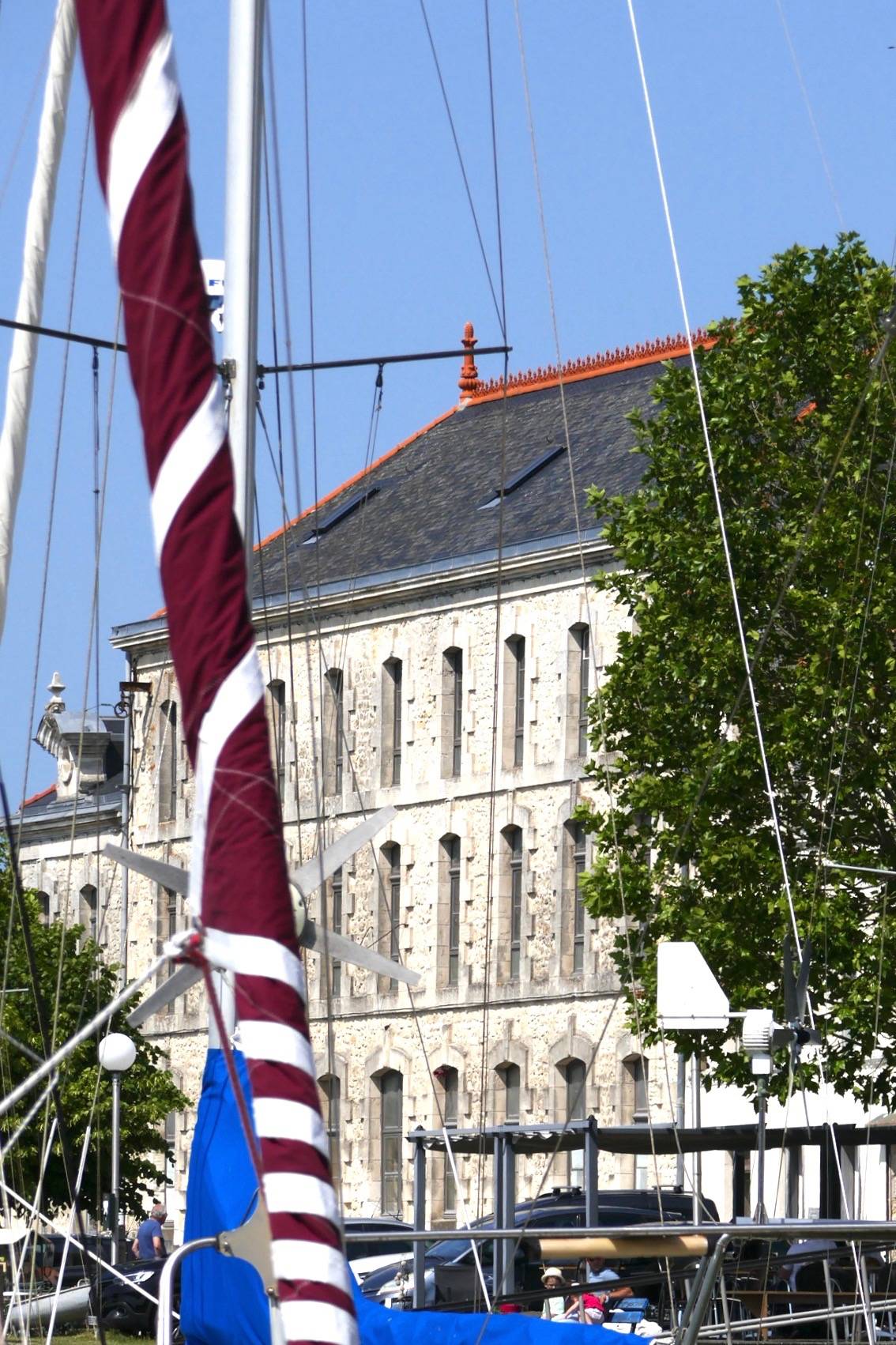 Unique flour mill in the heart of a charming harbour in South Ouest France