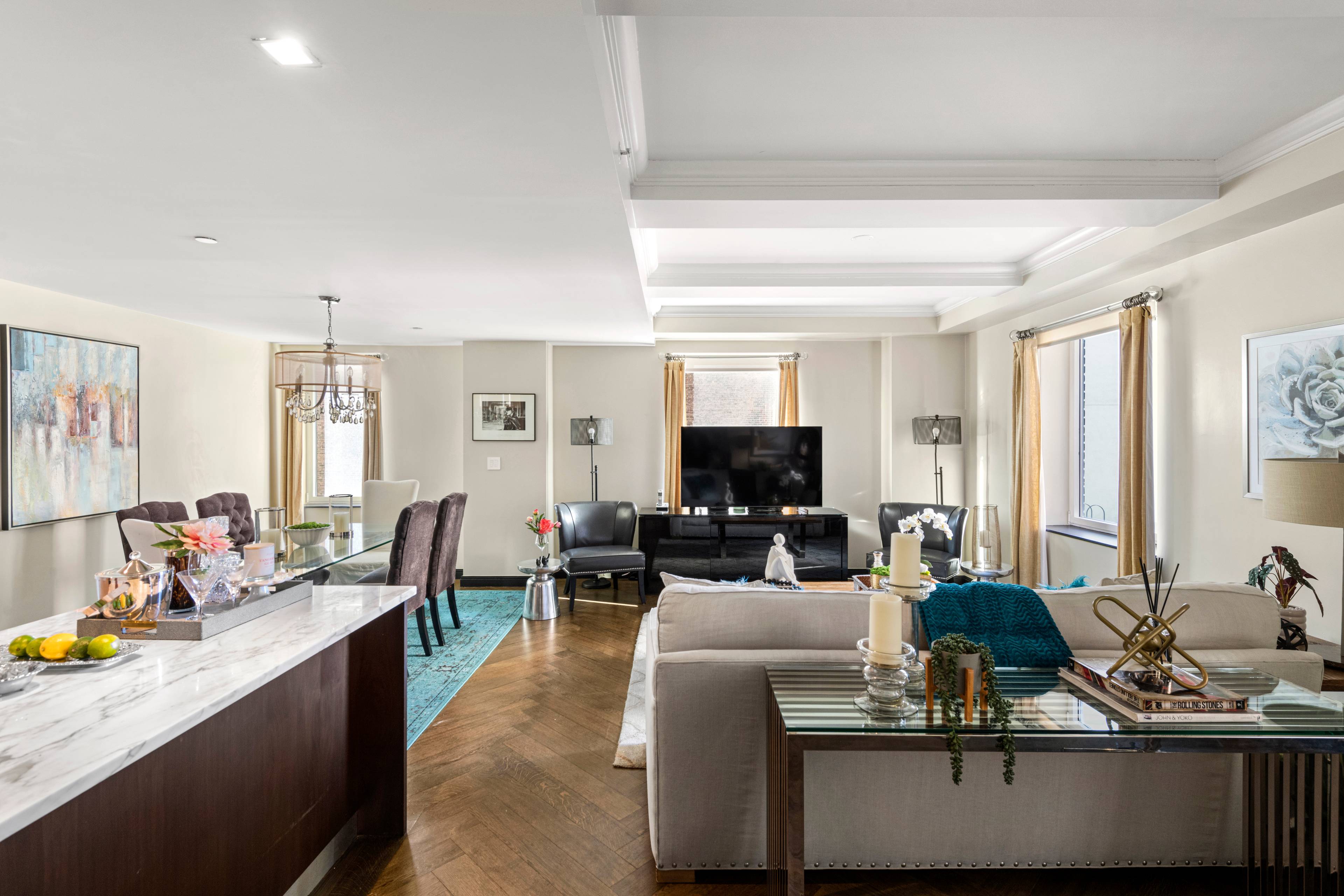 Essex House (160 Central Park South), Apt 1709 | 2 BD/2.5 BA | Central Park Views!