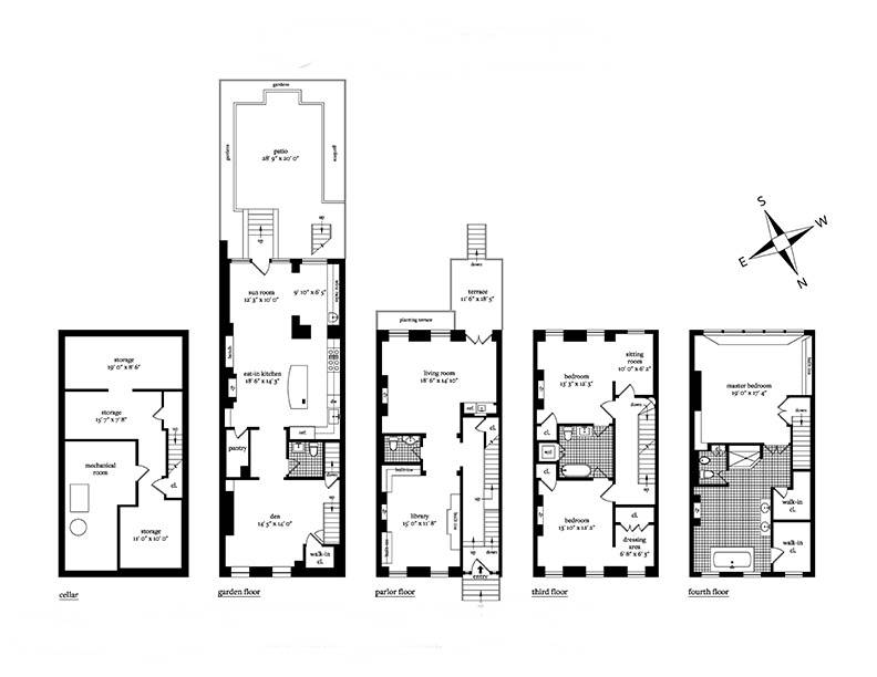 Summer Rental: Available fully furnished West Village Townhouse from June 1st for up to six months.