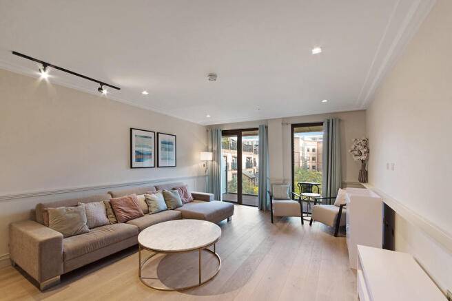 Refined Riverside Living | Designer Two-Bedroom Apartment with Dual Balconies & Concierge