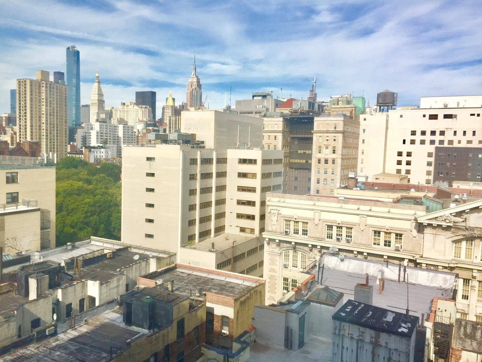 LARGE ALCOVE STUDIO,AMAZING OPEN VIEW,EAST VILLAGE,UNION SQUARE,GRAMERCY PARK,EASY COOP BOARD APPROVAL