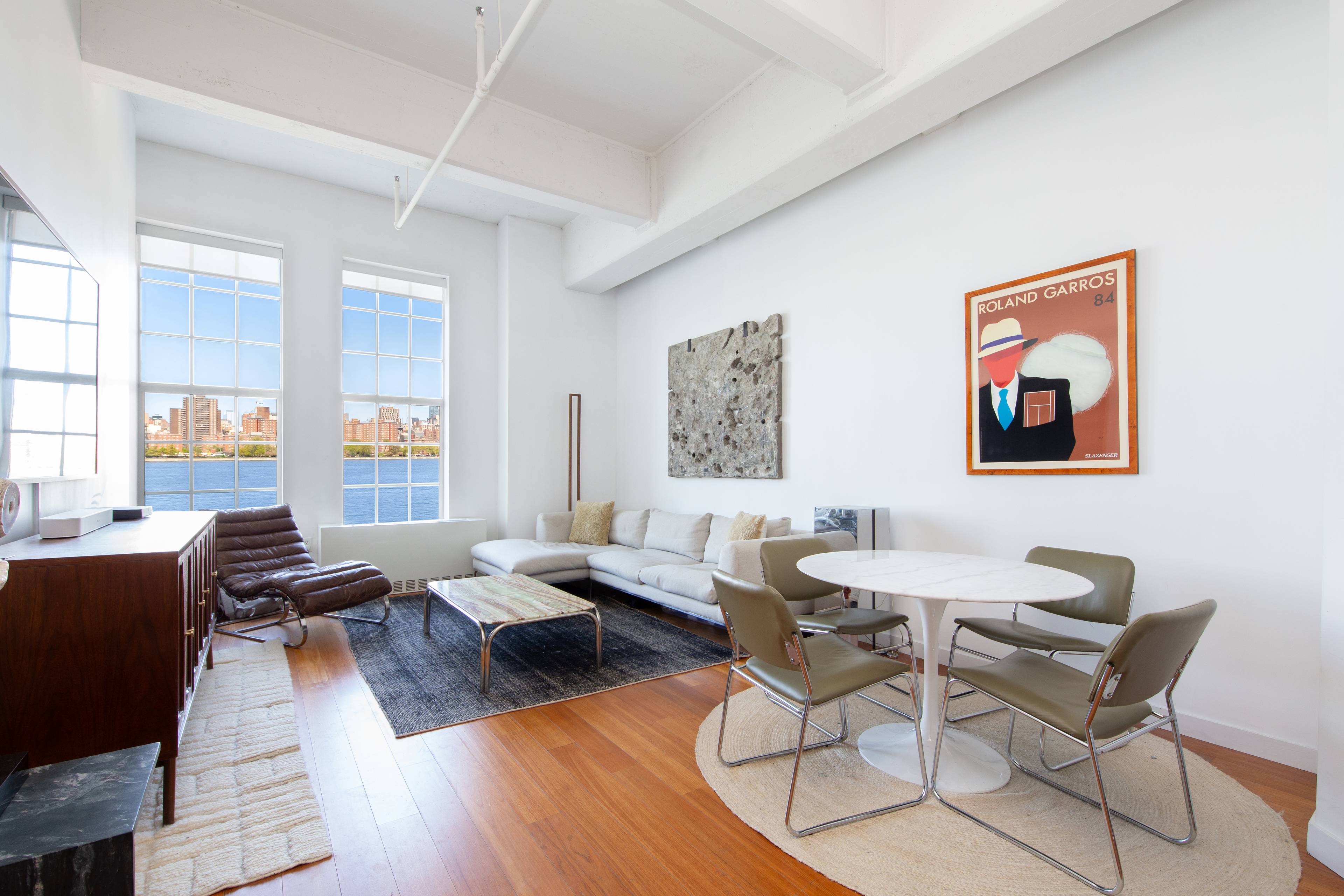 PRIME WILLIAMSBURG 1-BR LOFT WITH DIRECT MANHATTAN & RIVER VIEWS