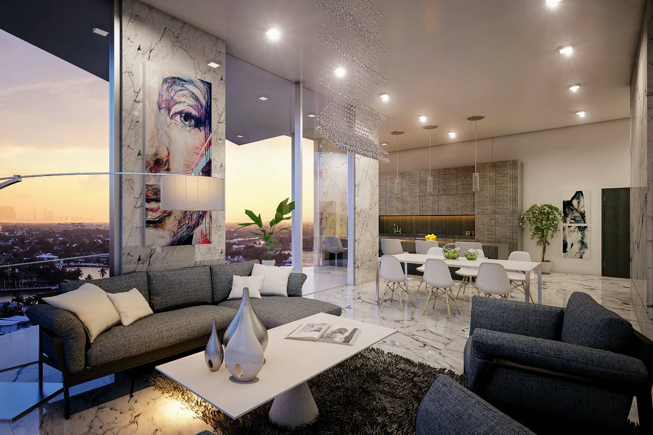 Pre - Construction | Sunny Isles Luxury Boutique Building | 2 BR + 2.5 BA | 1,737 SF | Maintenance Fee$1,041|