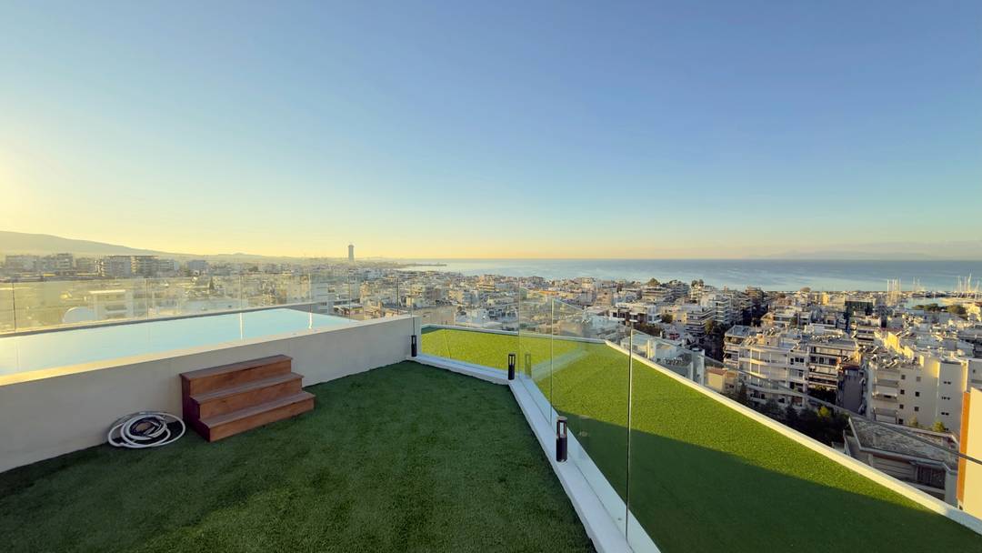 A Private Home in the Sky | 3-Level Maisonette with Rooftop Pool | Alimos, Athens Riviera