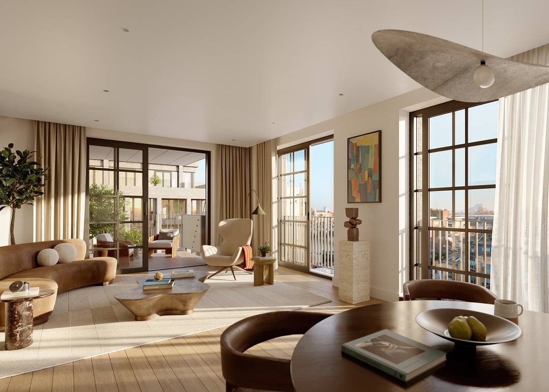 Ransome’s Wharf | Two Bedroom First Floor Dockside Apartment with Balcony