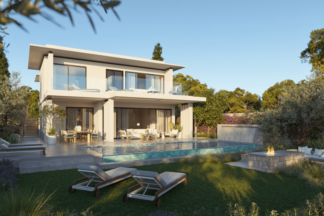 Four-Bedroom Luxury Villa with Pool and Golf Views in Cyprus - Kingfisher Villa, Limassol Greens