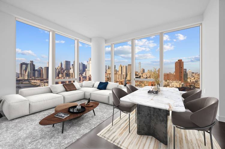 2Beds/2baths Luxury Corner Condo In New Premier Lower Manhattan Skyscraper With Unimpeded Bridge and Skyline Views