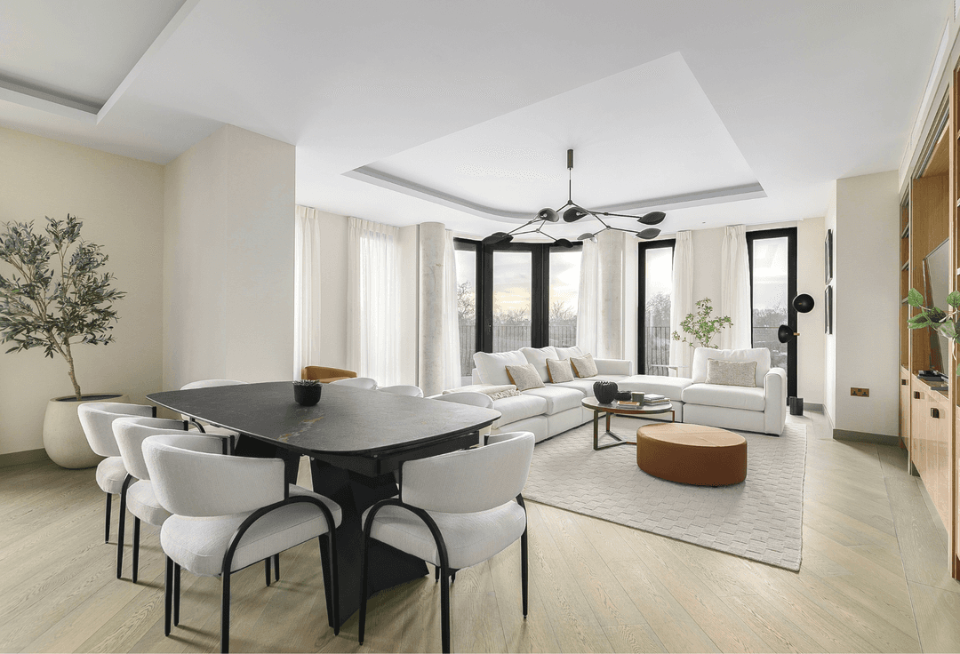 Iconic Park Modern Residence | 3-Bedroom Furnished Apartment with Dual Terraces & Panoramic Hyde Park Views, Bayswater Road