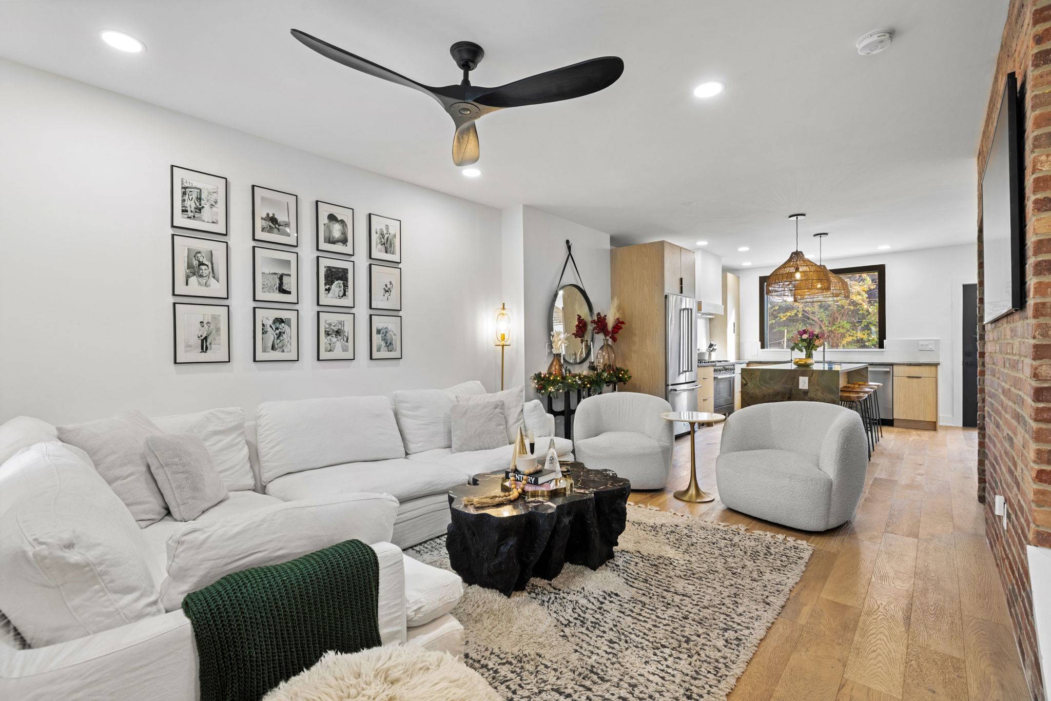 Modern Single-Family Living with Rare Backyard, Roofdeck, and Skyline Views