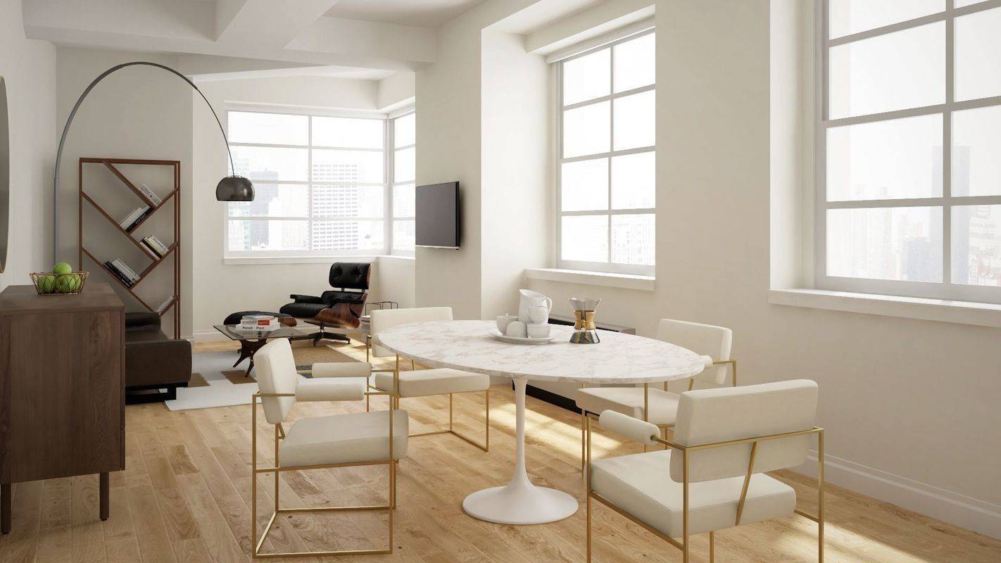 NO FEE | 1 BED / 1 BATH LUXURY APARTMENT IN FINANCIAL DISTRICT BUILDING | DOORMAN | DECK | FITNESS CENTER