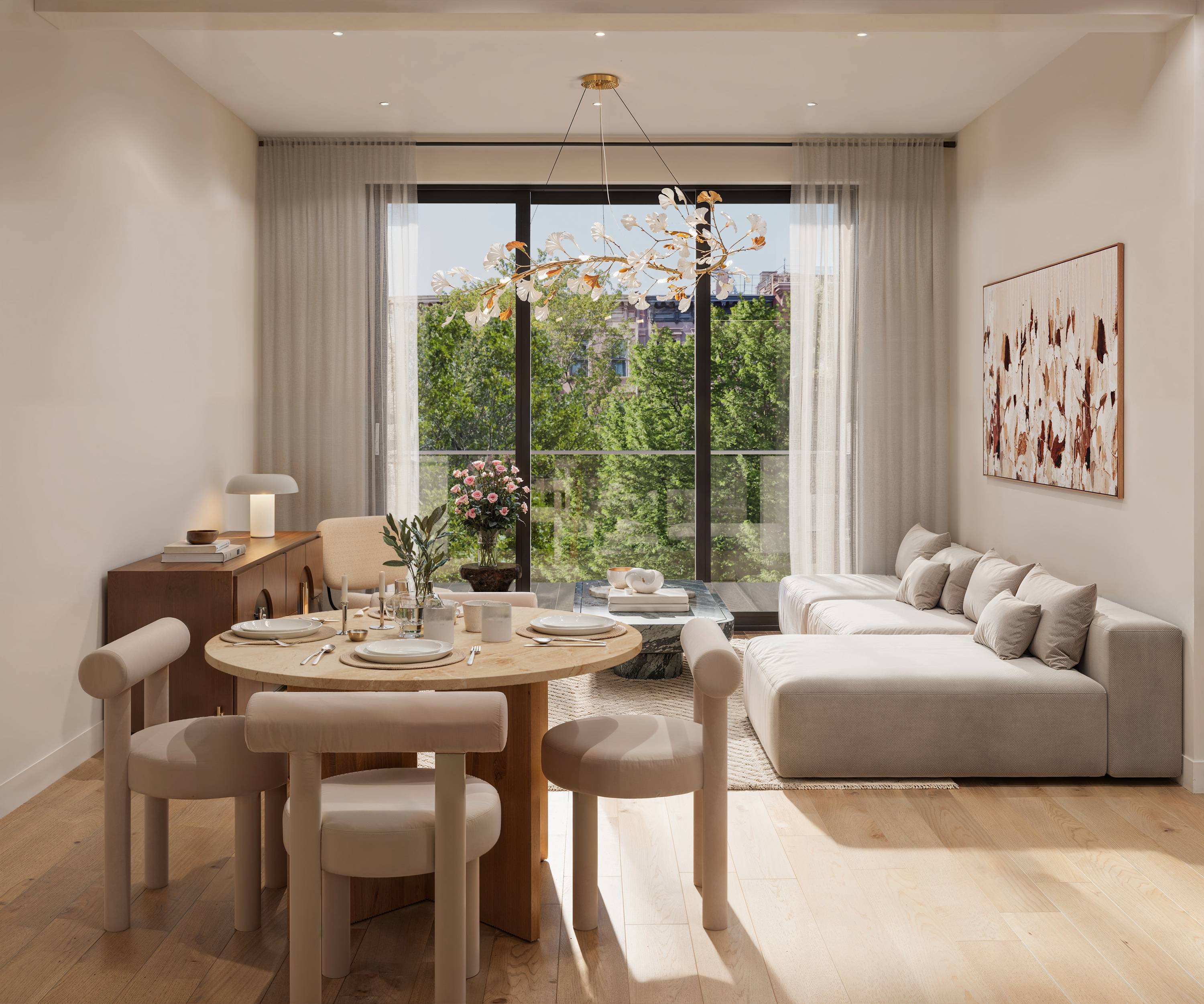 Stylish, modern interiors and trendy Williamsburg living.