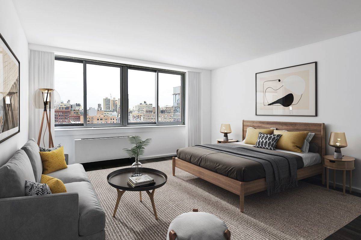 No Fee & 2 Months Free - Luxury Studio in Modern LES Building - Top-Notch Amenities