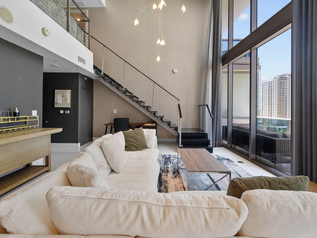Priced to Sell. A Two-Story Residence On the Miami River | Beside Aston Martin Residences, Yacht Dockage Below